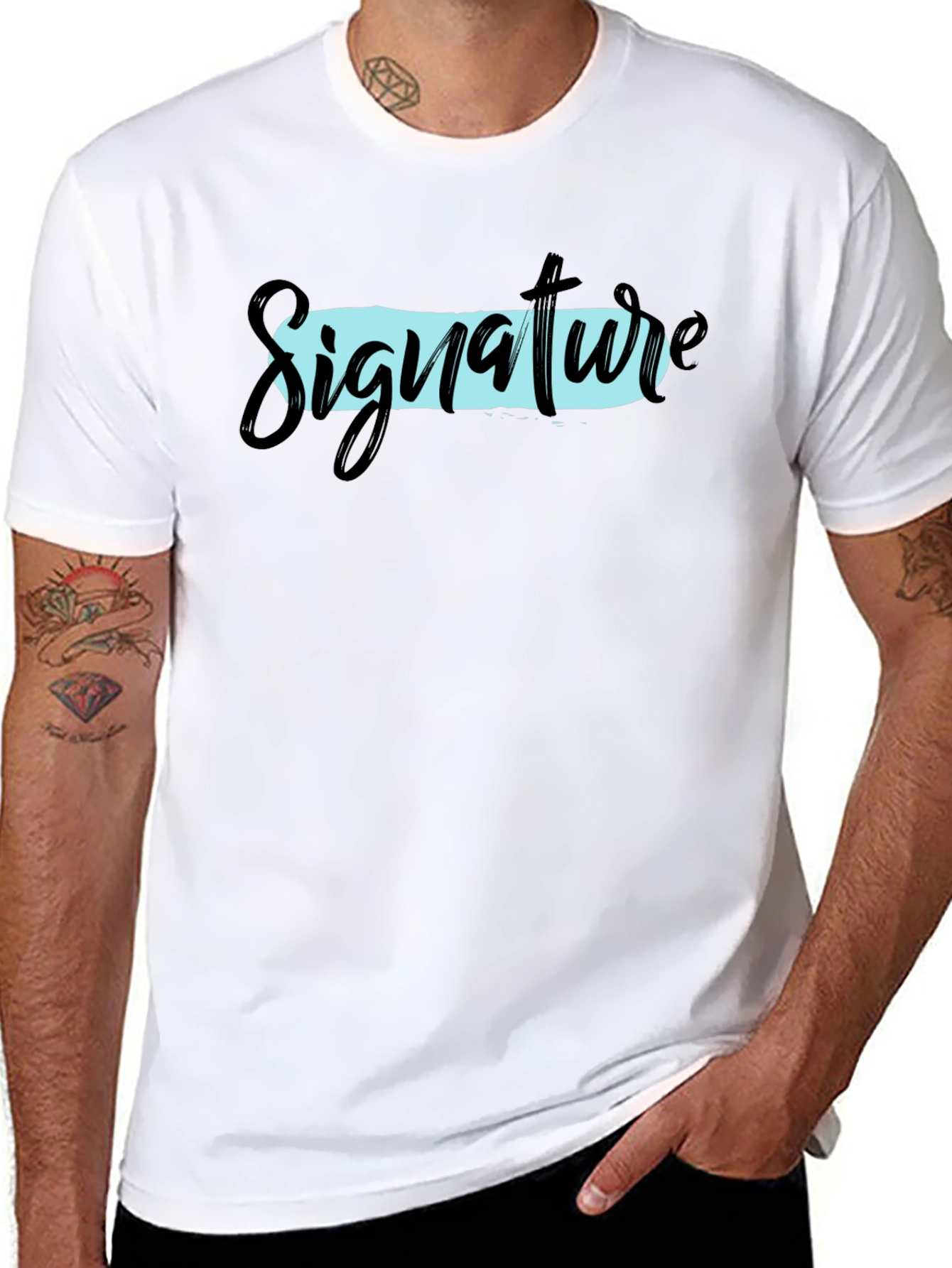 Signature Graphic T-Shirt - Black
