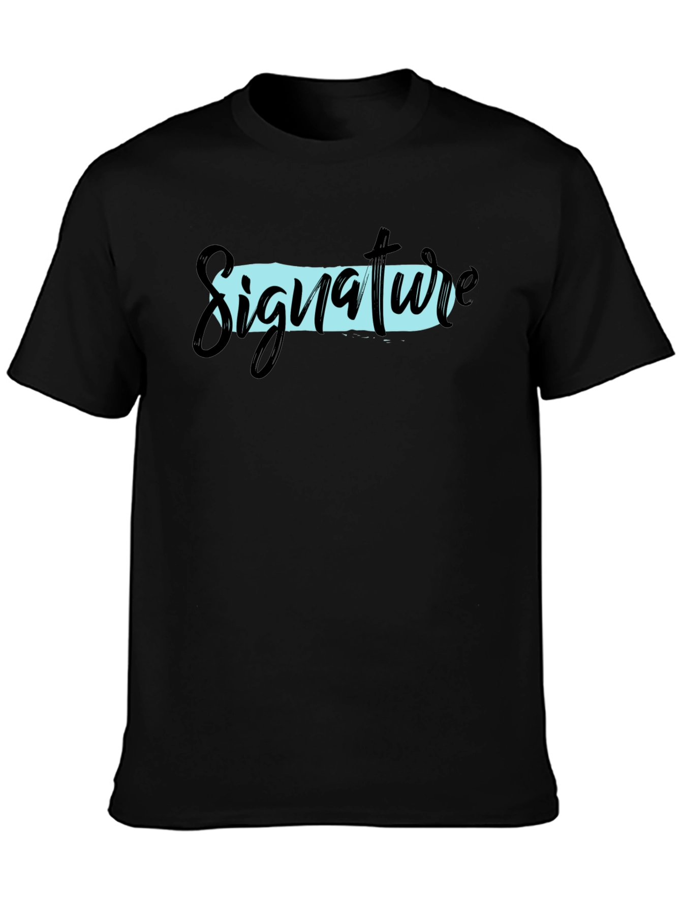 Signature Graphic T-Shirt - Black
