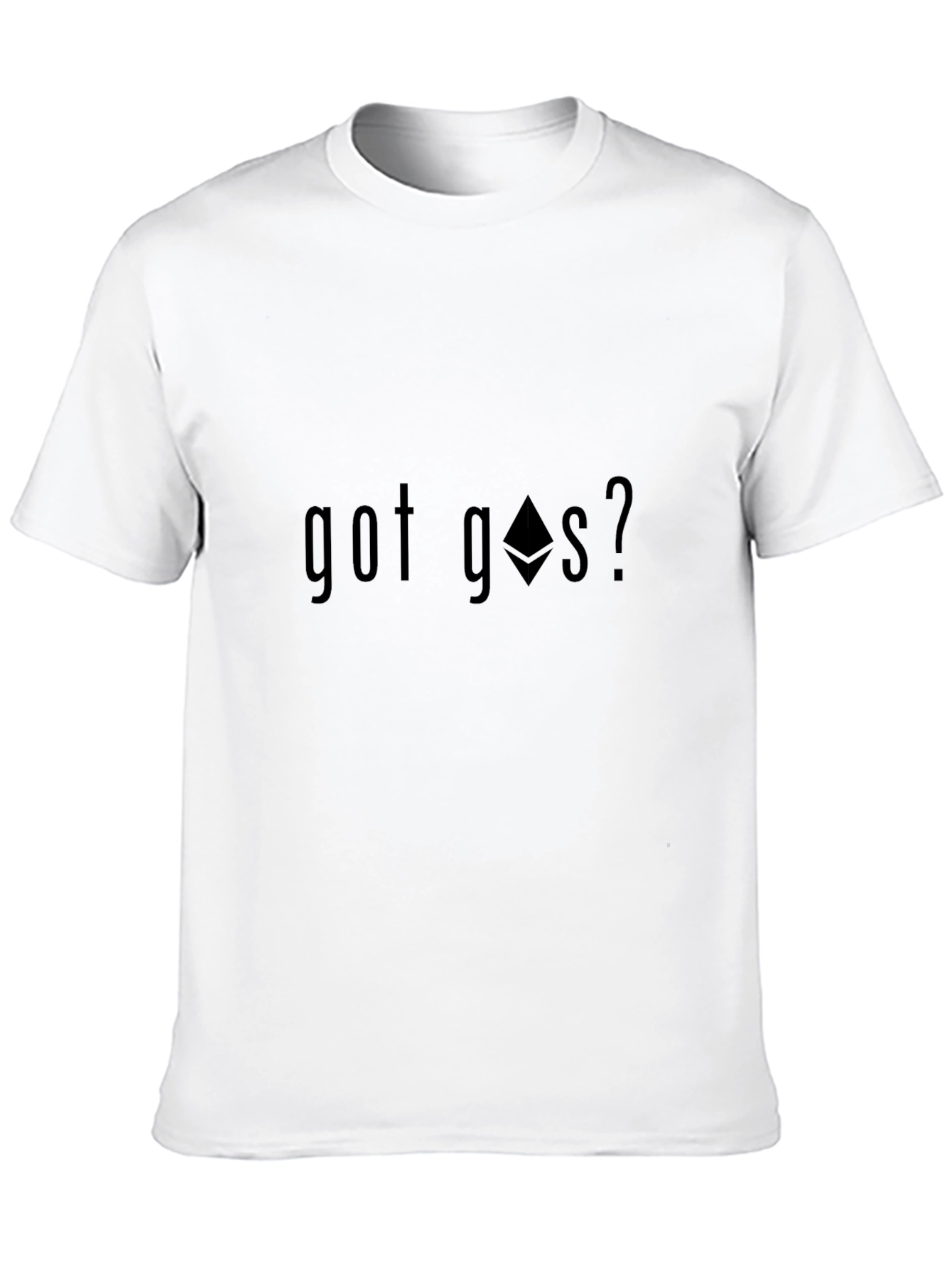 Got Gas? Crypto Black T-Shirt