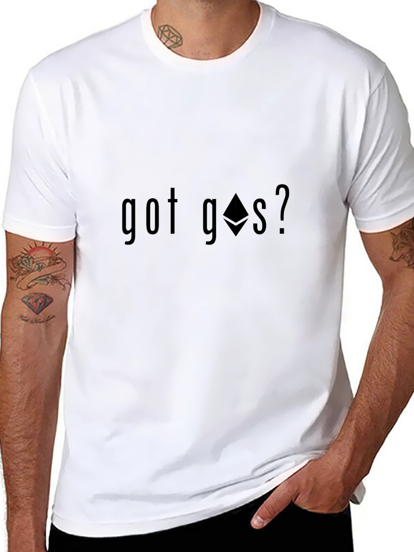 Got Gas? Crypto Black T-Shirt