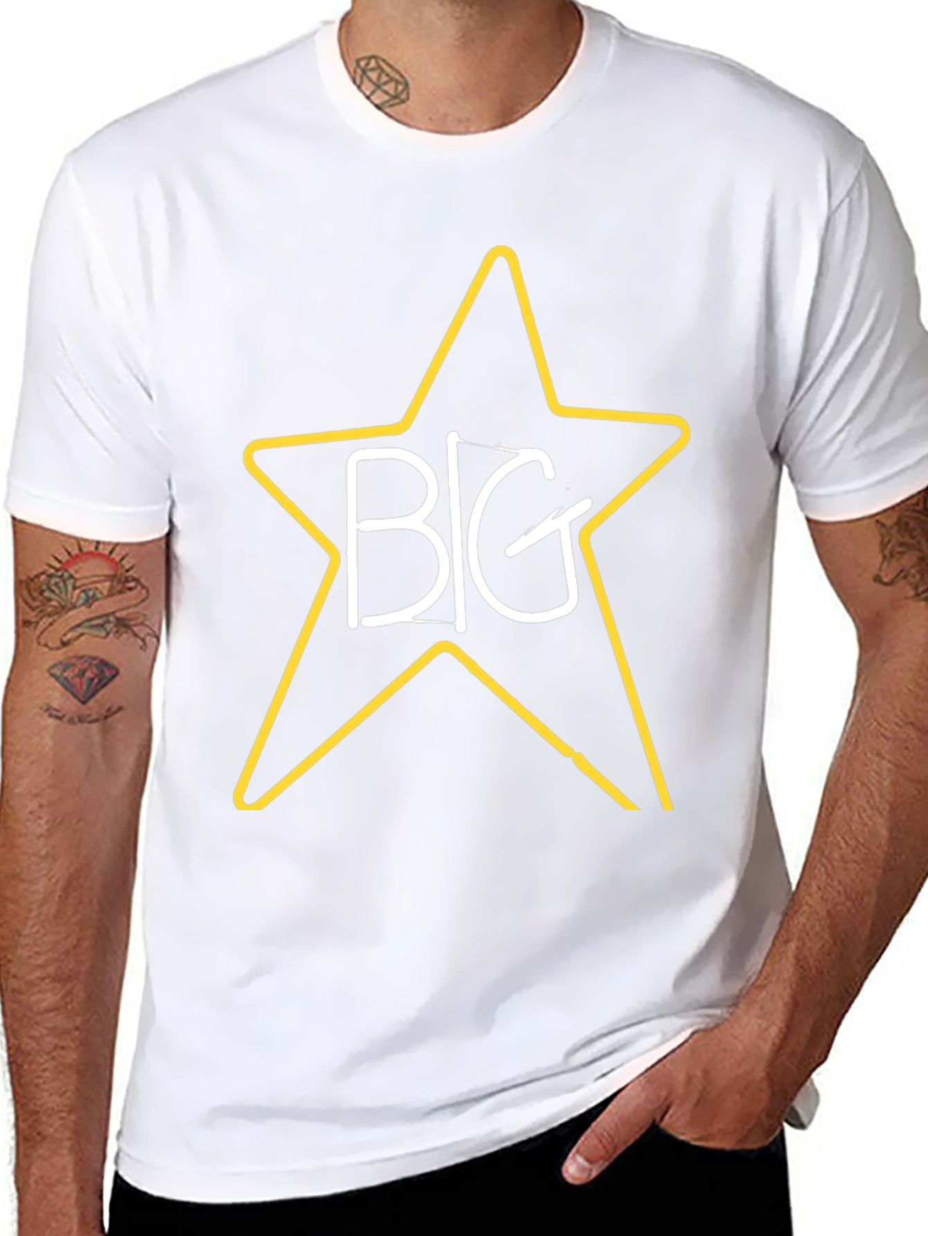Big Star Graphic Tee - Retro Style