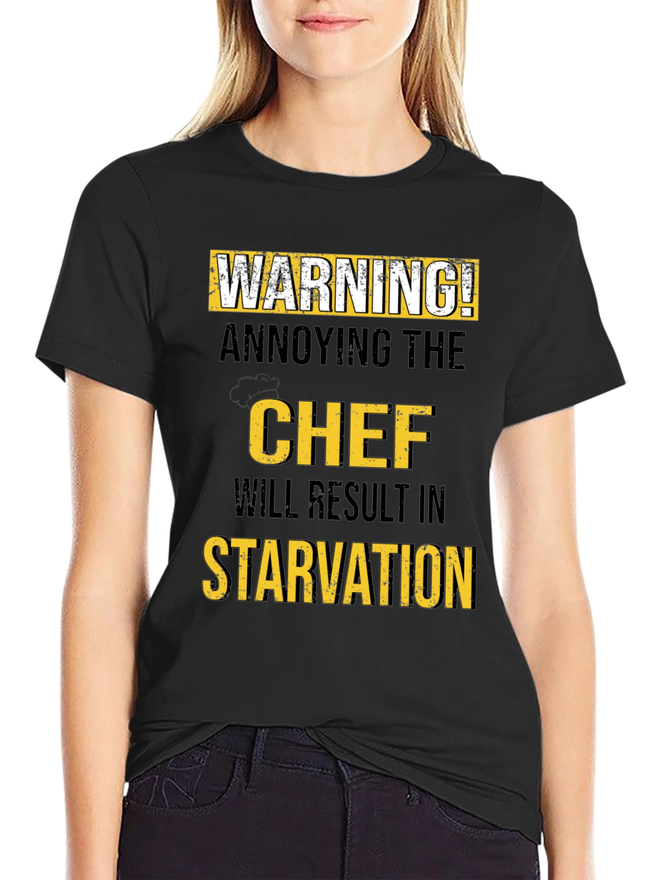 Warning Annoying the Chef T-Shirt