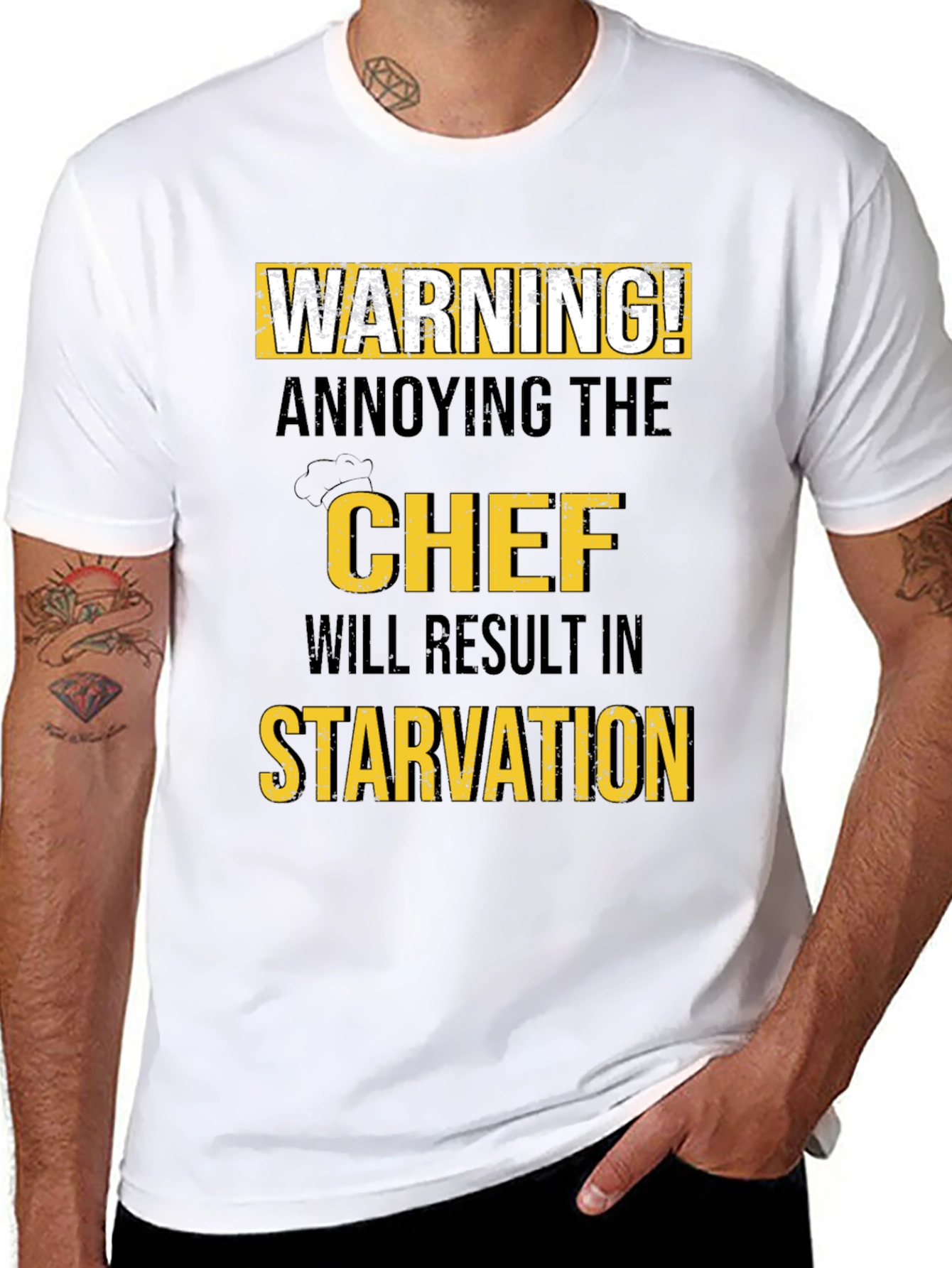 Warning Annoying the Chef T-Shirt