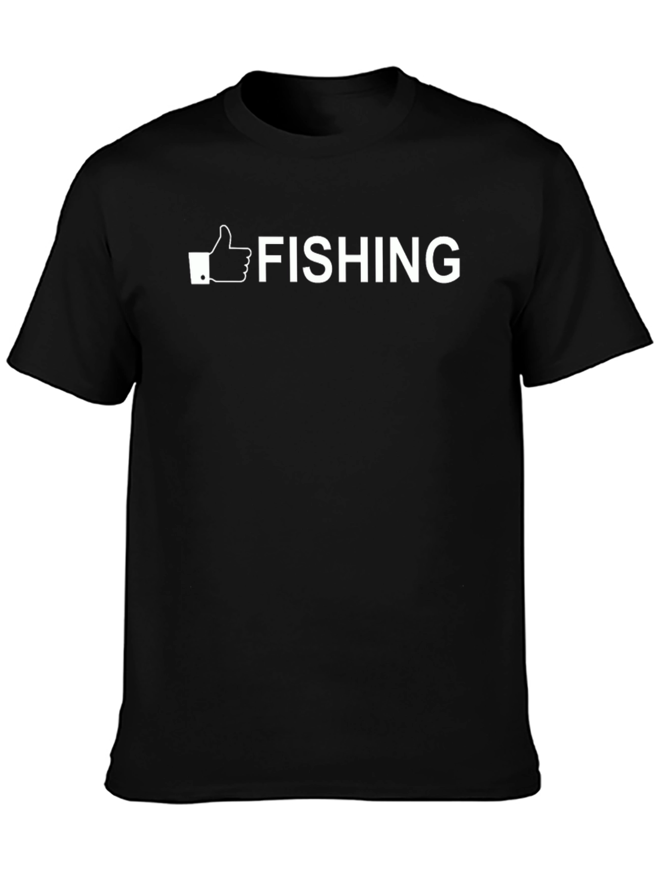 Fishing Graphic Tee - Thumbs Up Design