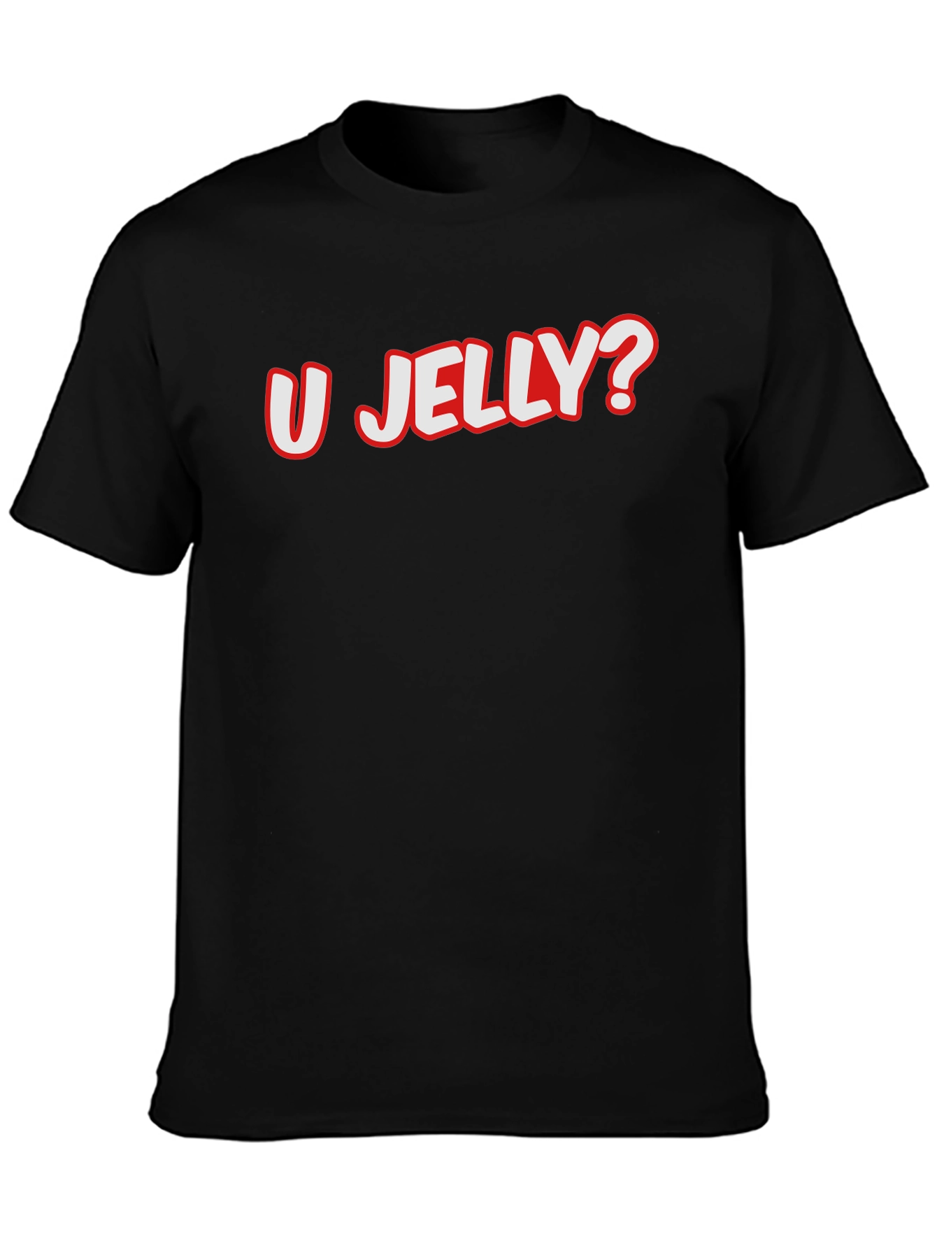U Jelly? Graphic T-Shirt - Black