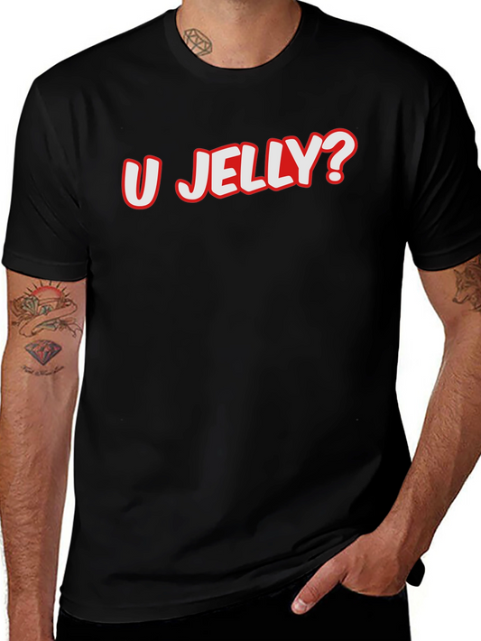 U Jelly? Graphic T-Shirt - Black