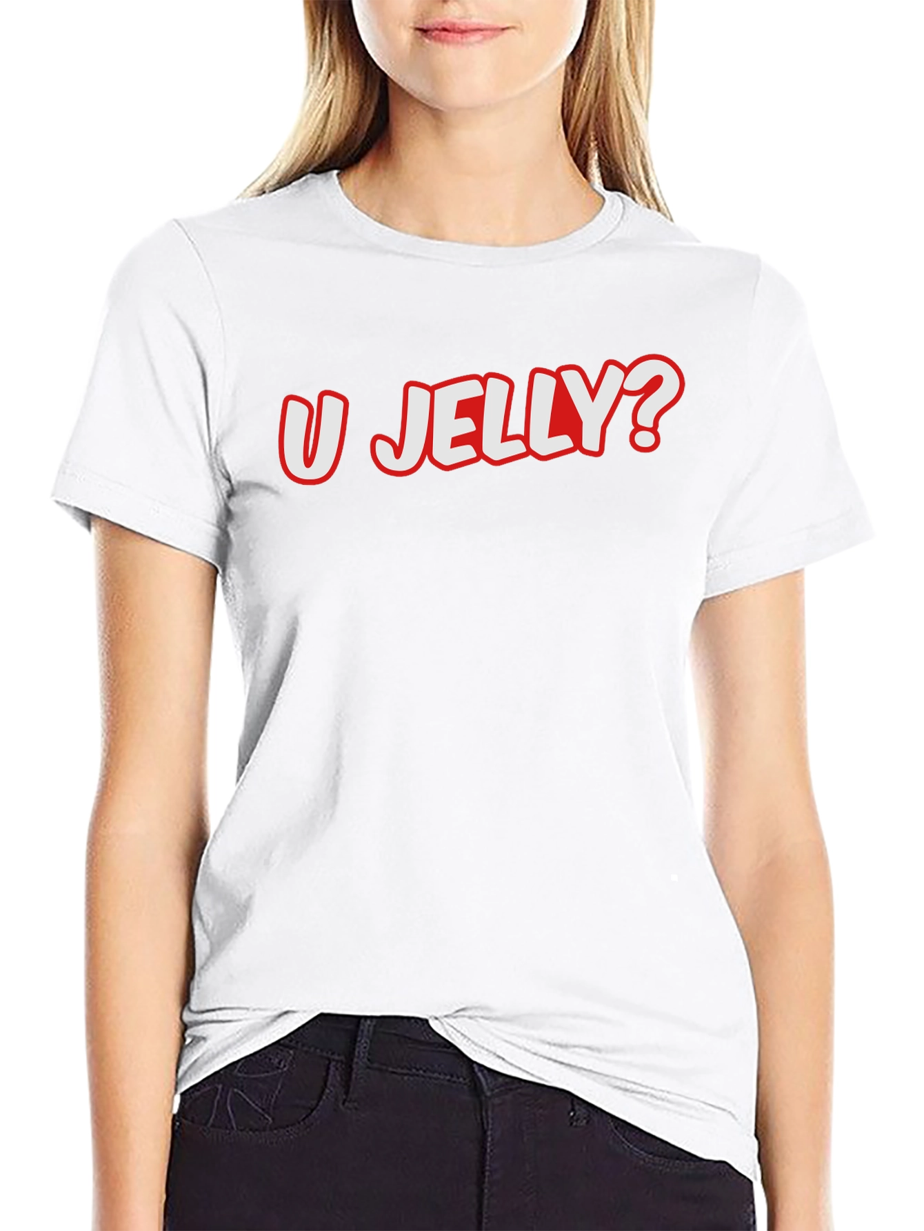 U Jelly? Graphic T-Shirt - Black