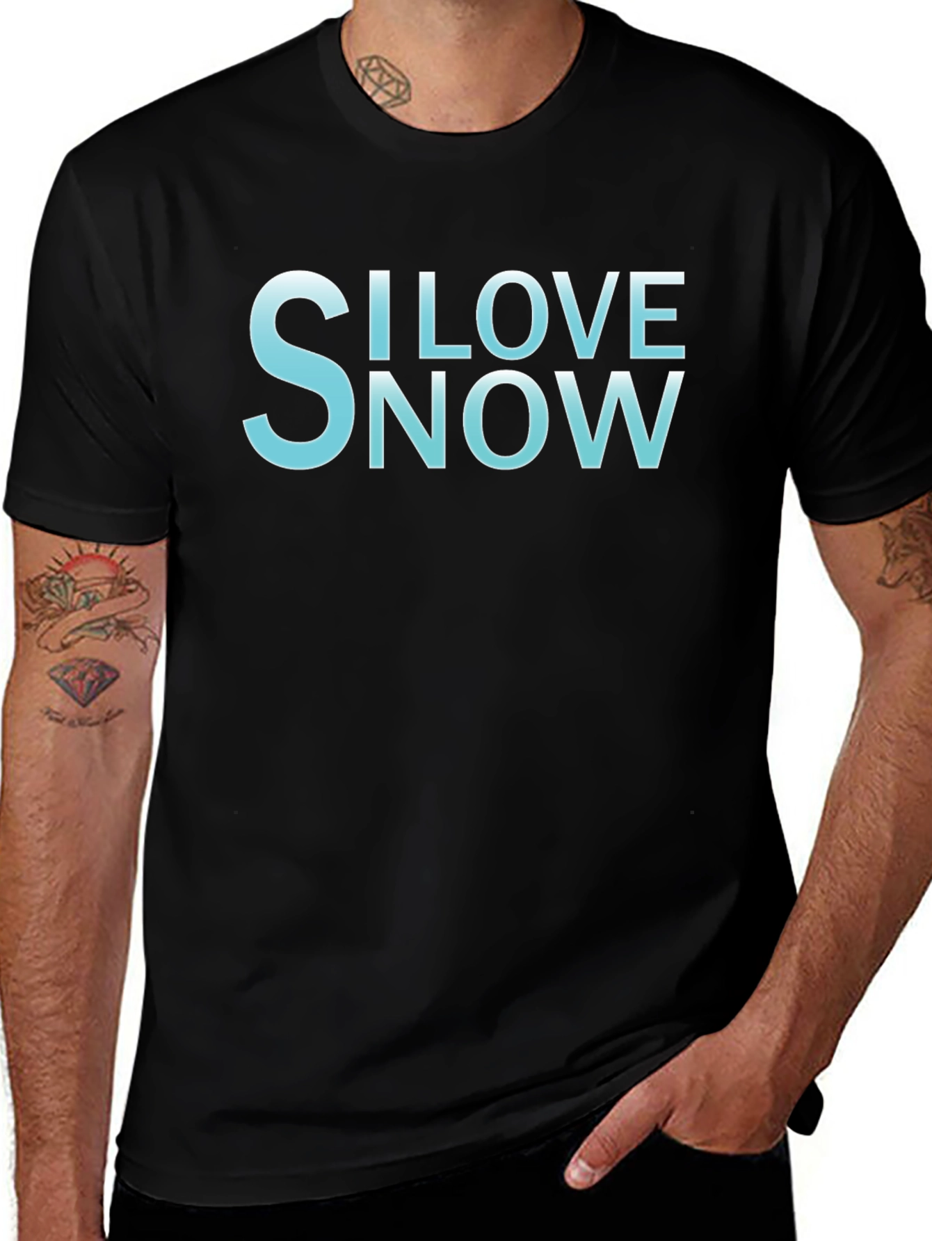 I Love Snow T-Shirt