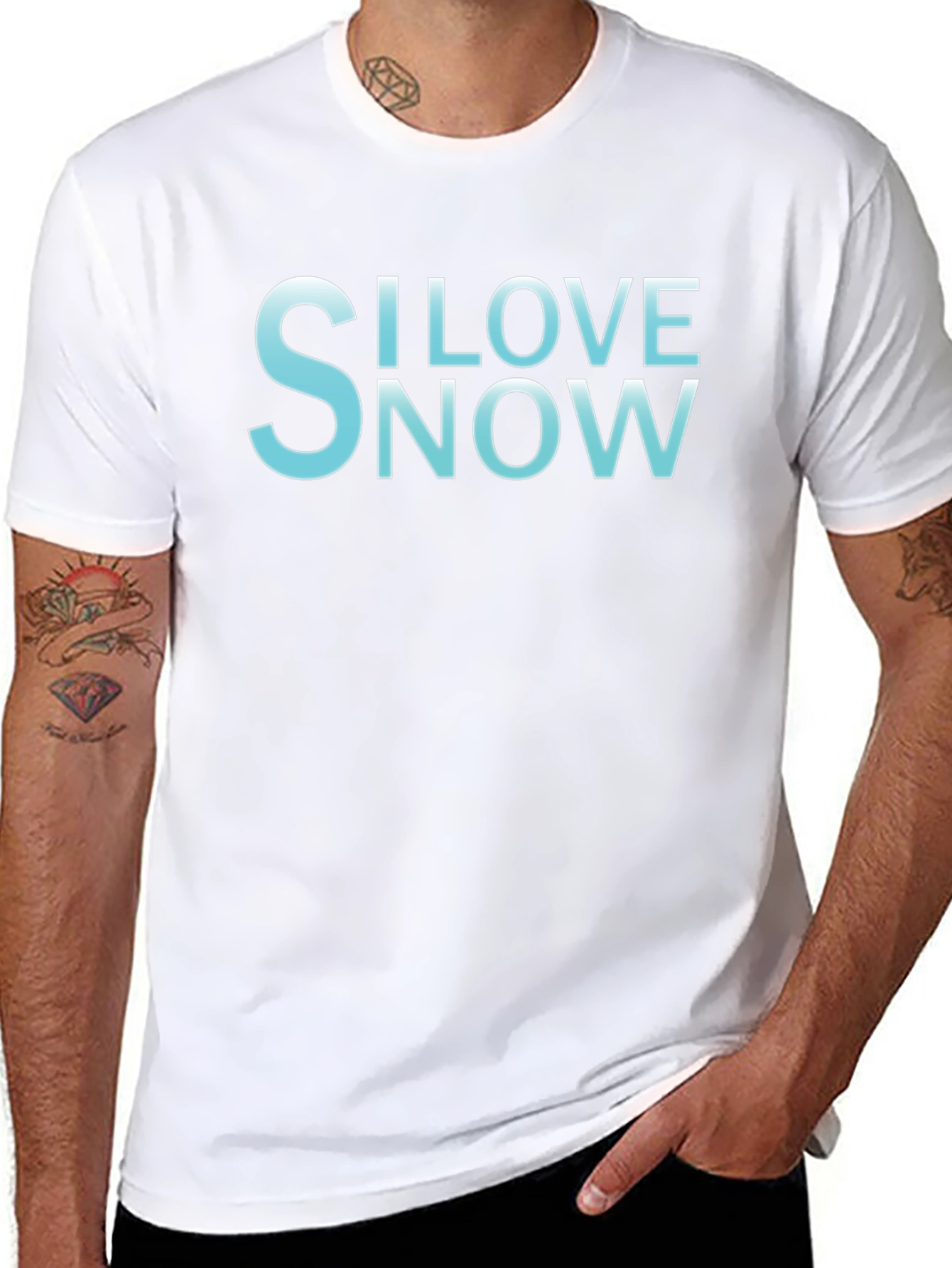 I Love Snow T-Shirt