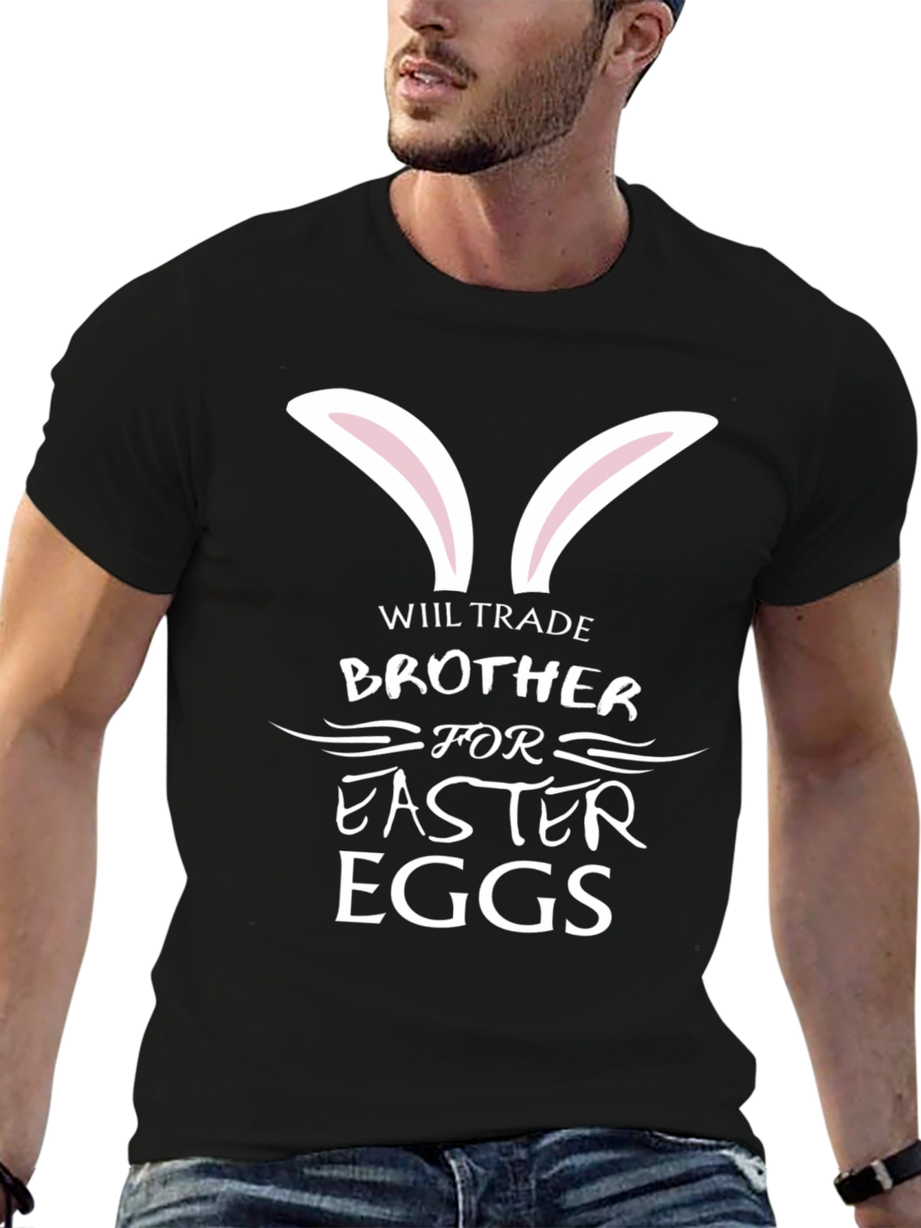 Funny Easter Brother T-Shirt - Trade for Eggs!