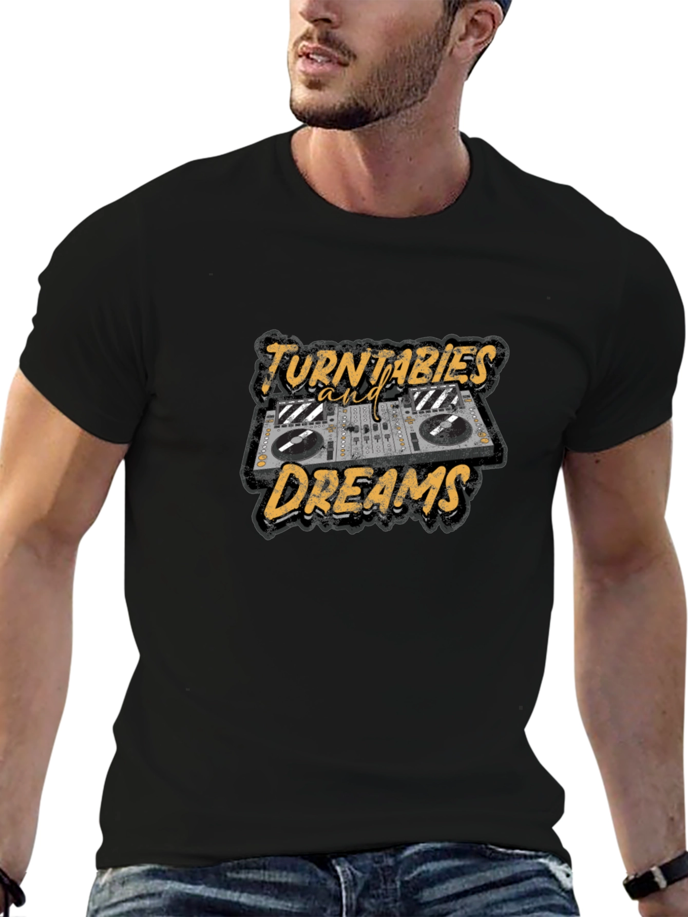 Turntables and Dreams Graphic Tee