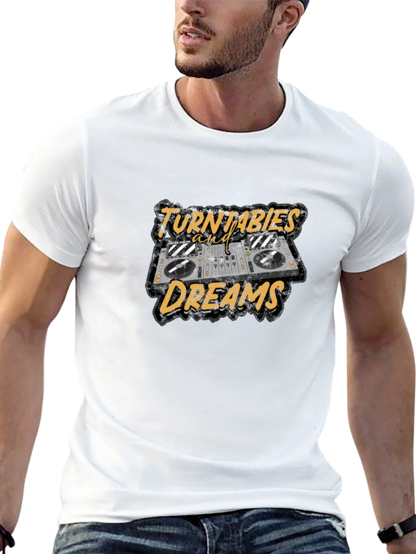 Turntables and Dreams Graphic Tee