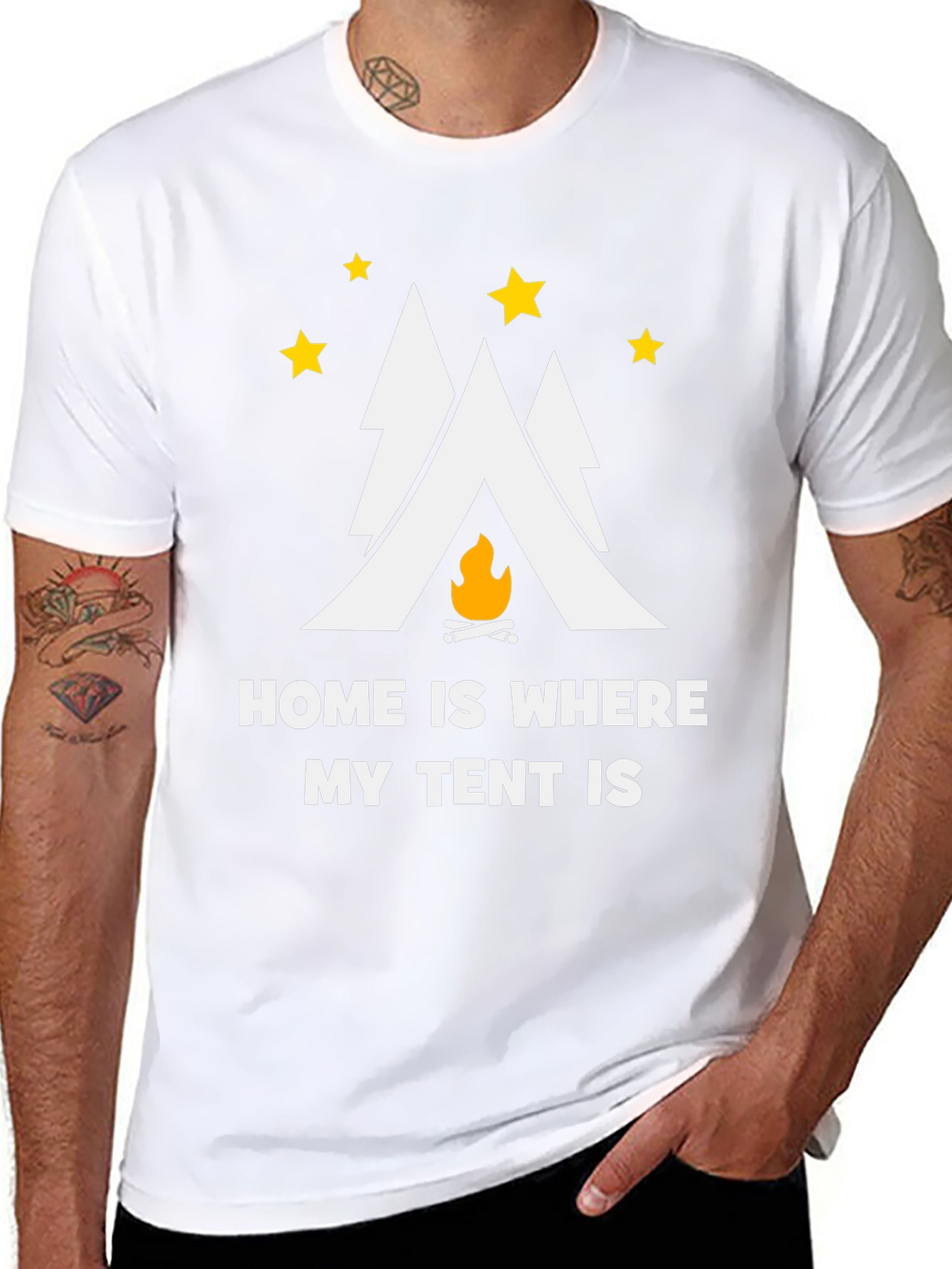 Home is Where My Tent Is T-Shirt