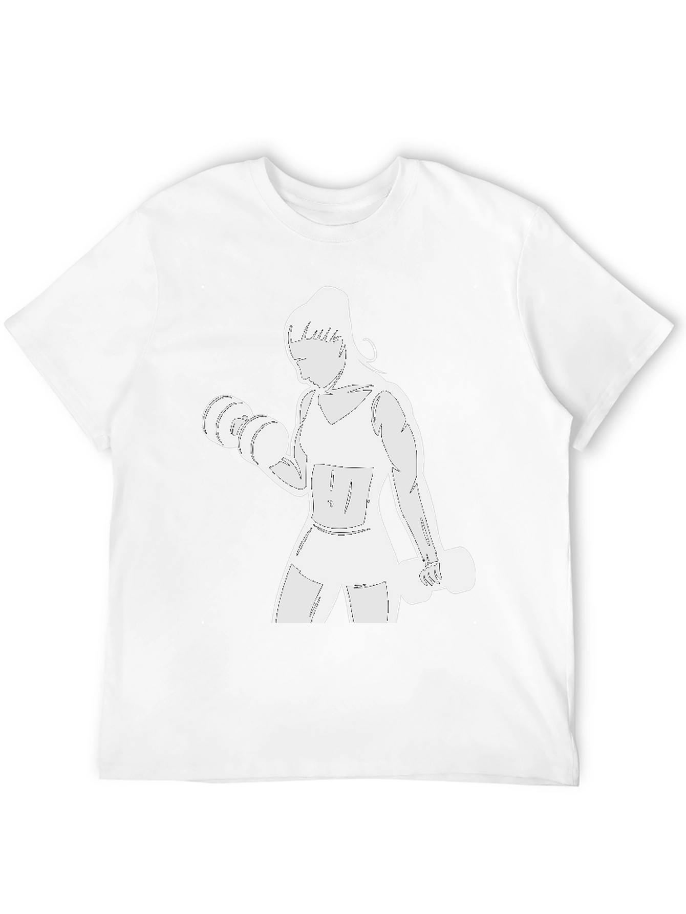 Workout Woman Graphic Tee