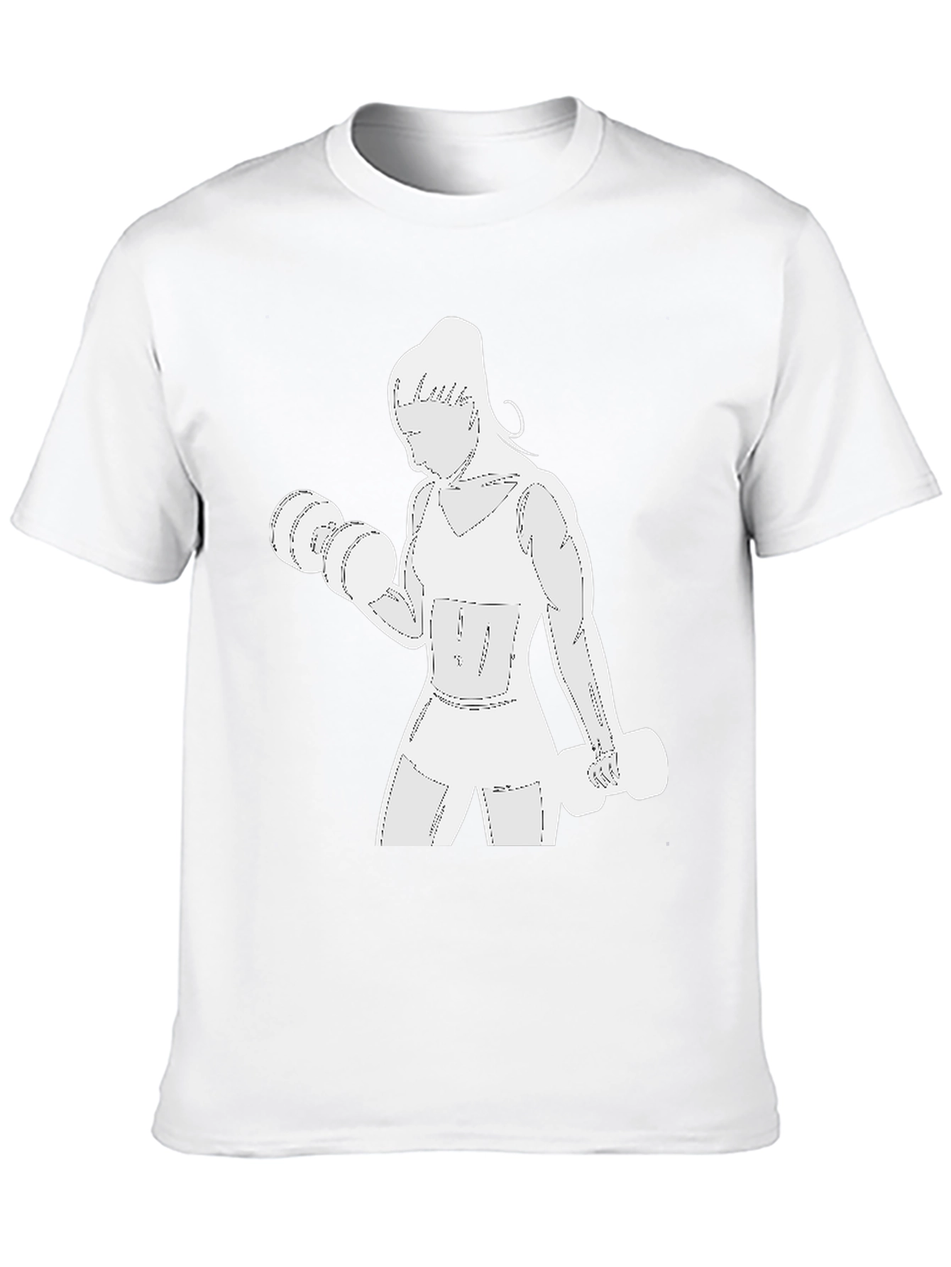 Workout Woman Graphic Tee