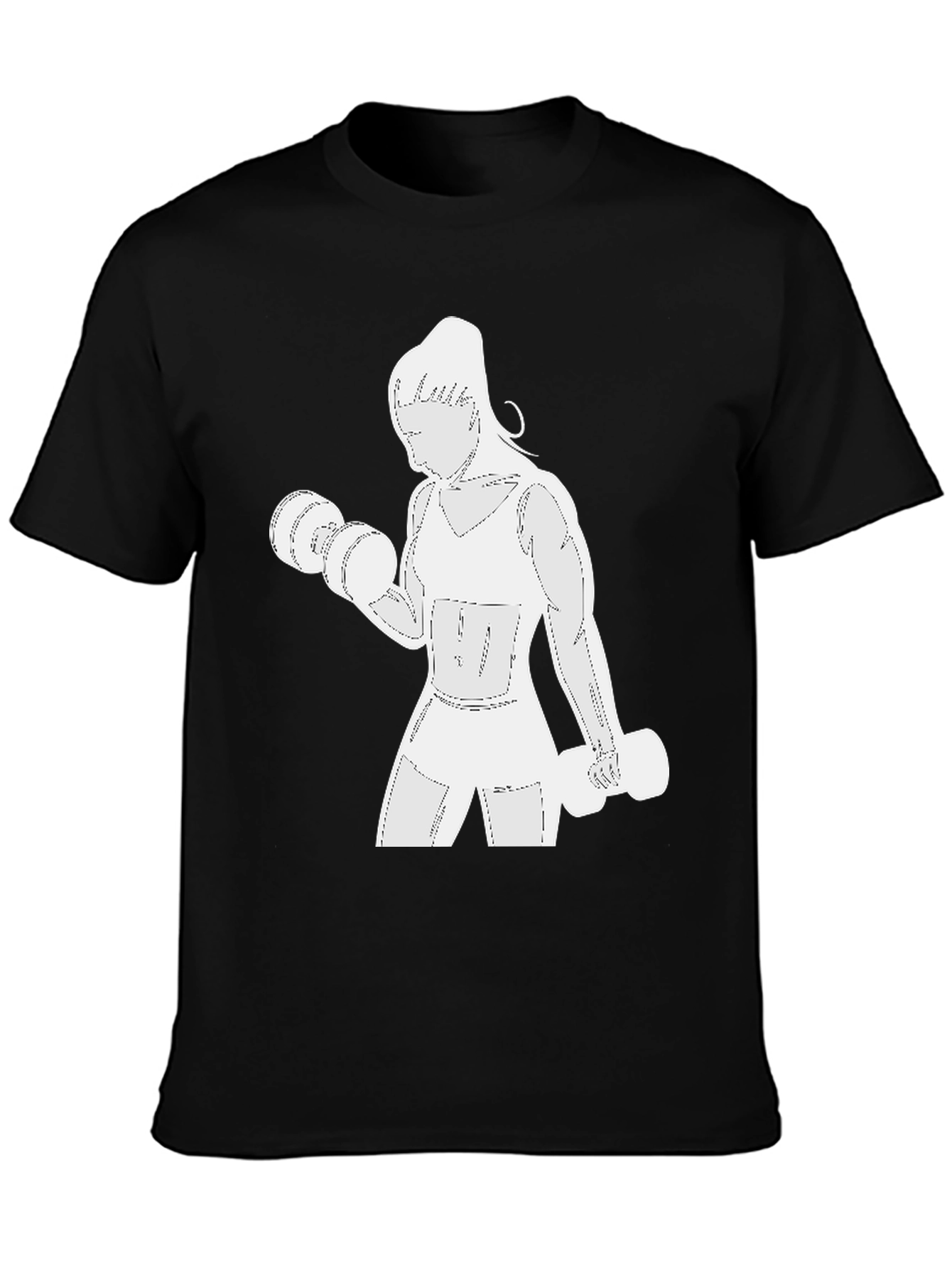 Workout Woman Graphic Tee