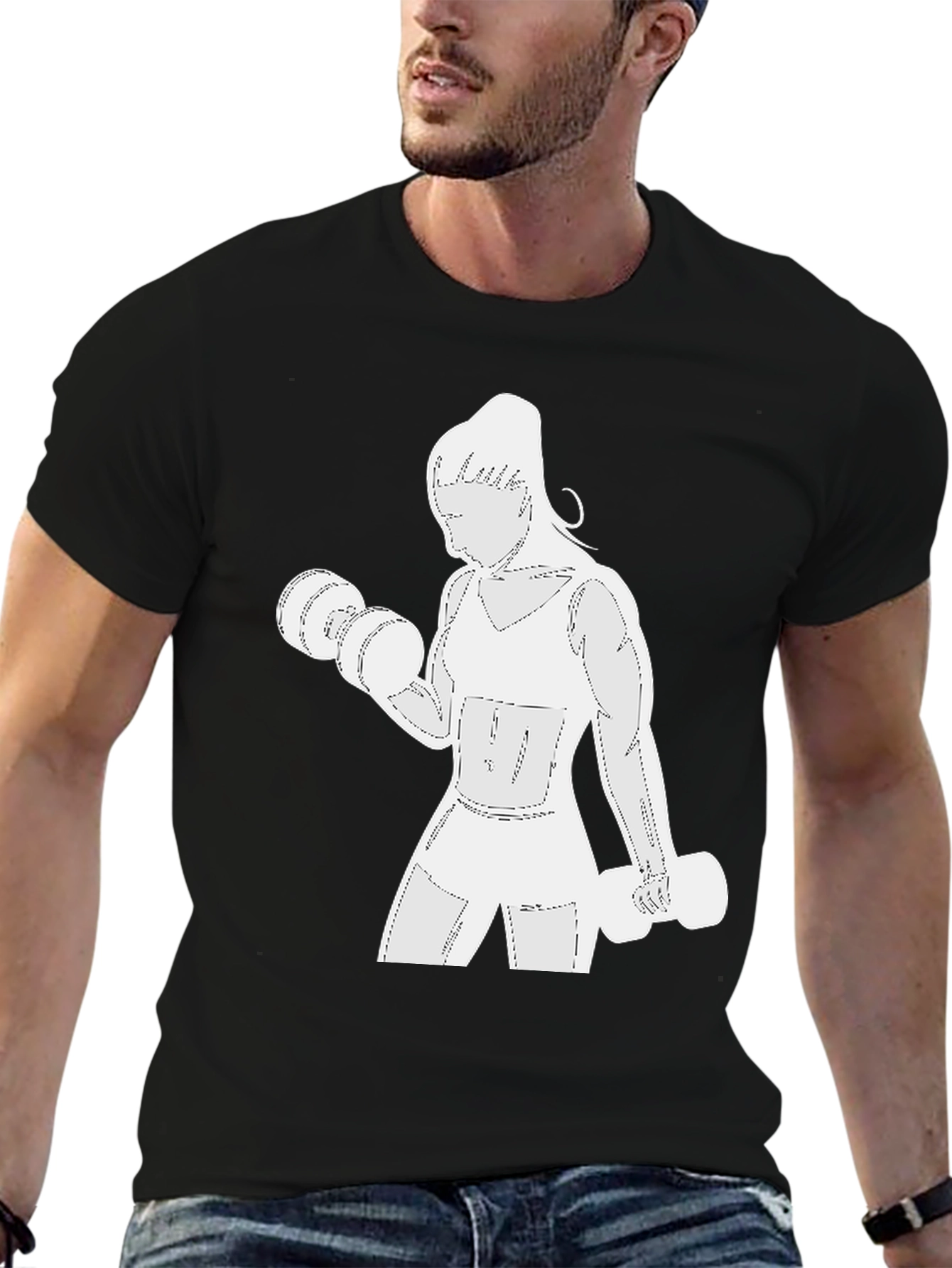 Workout Woman Graphic Tee
