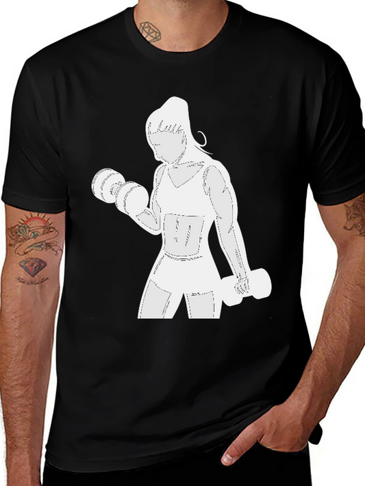 Workout Woman Graphic Tee