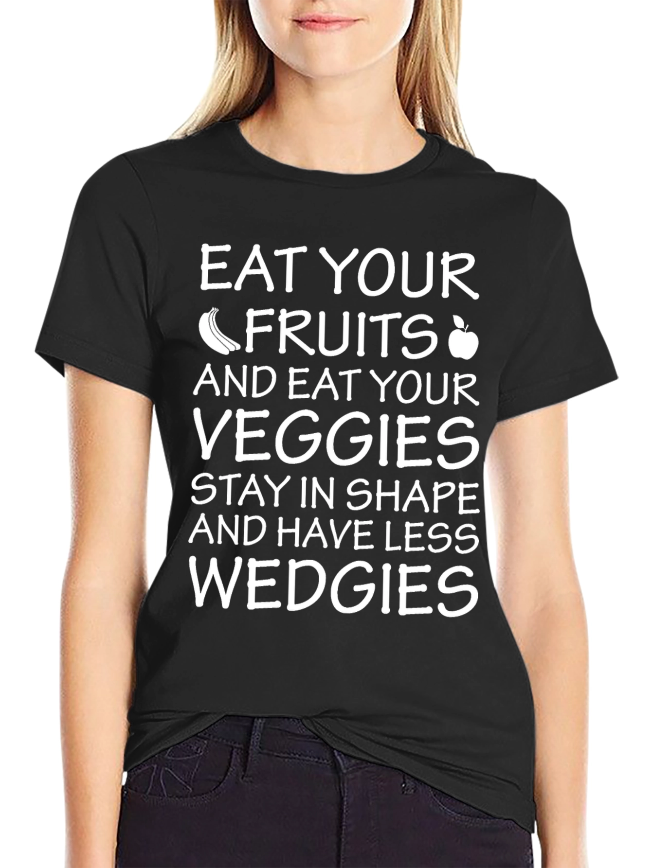 Eat Your Fruits & Veggies Funny T-Shirt