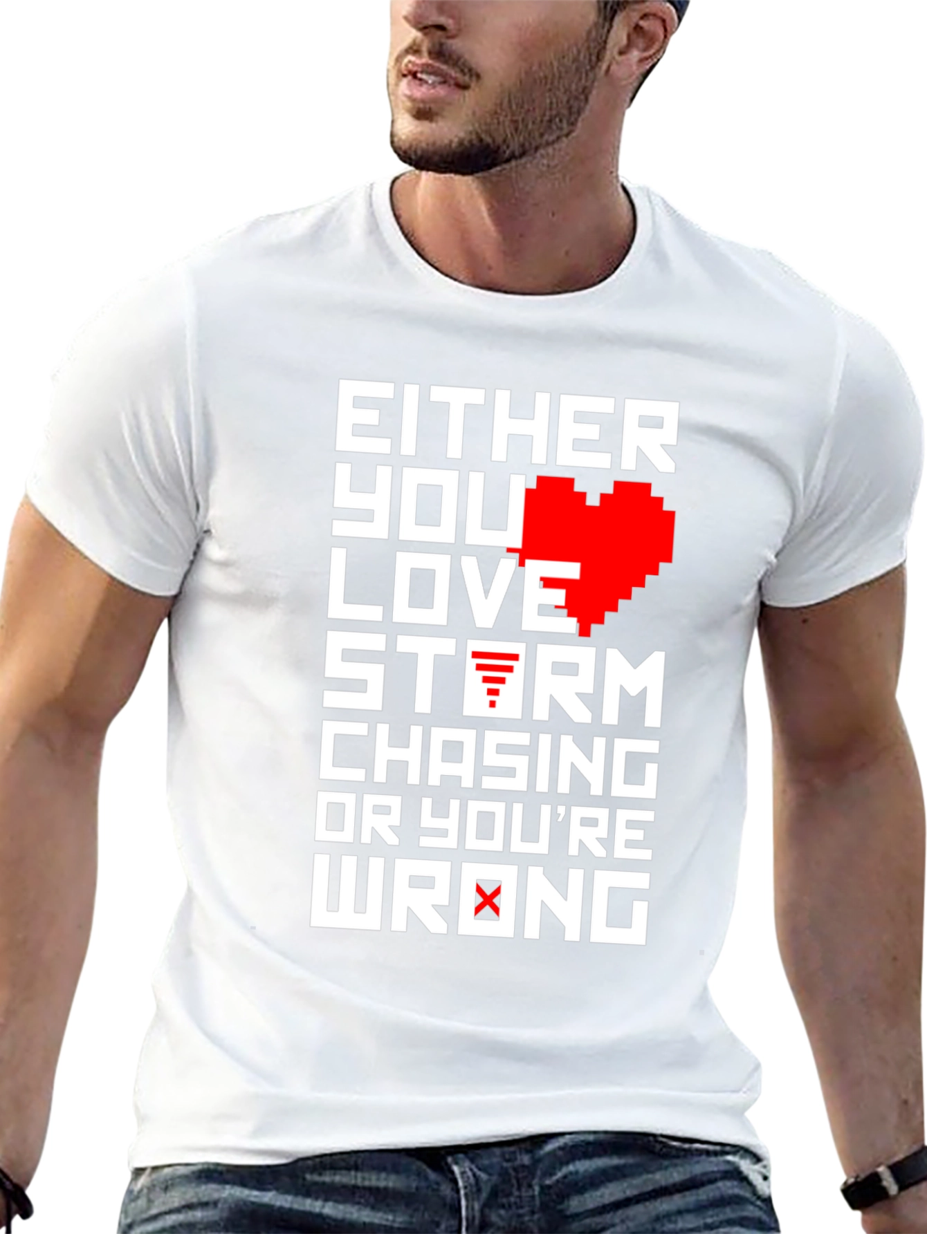 Love Storm Chasing T-Shirt - Funny Weather Tee