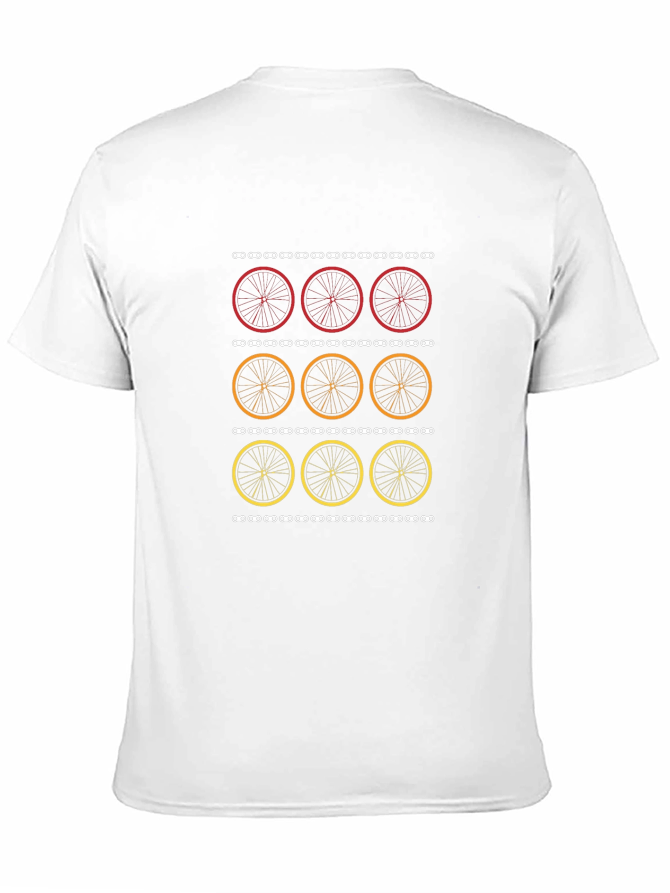 Cycle Wheels Graphic Tee - Black