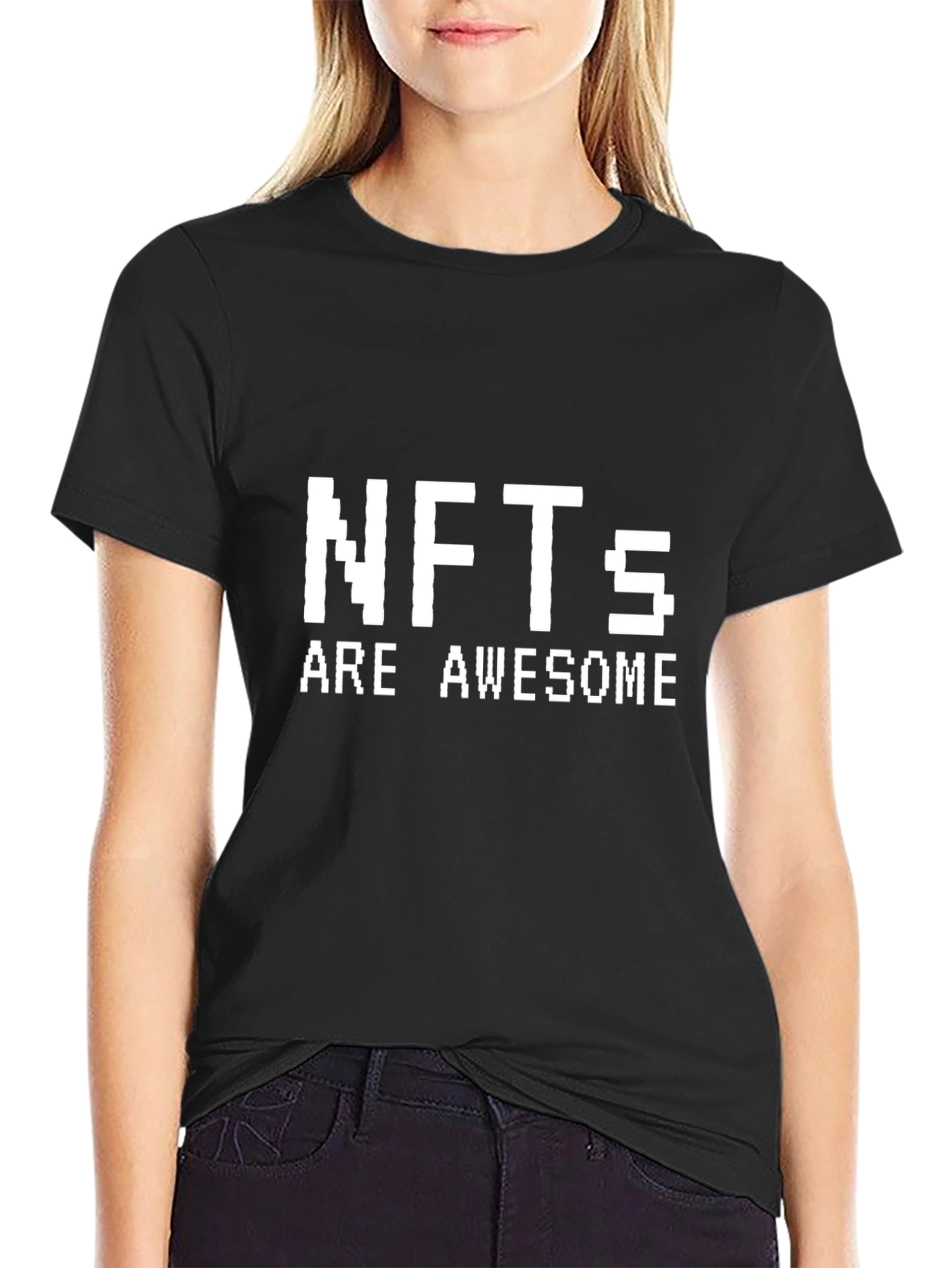 NFTs Are Awesome Black T-Shirt