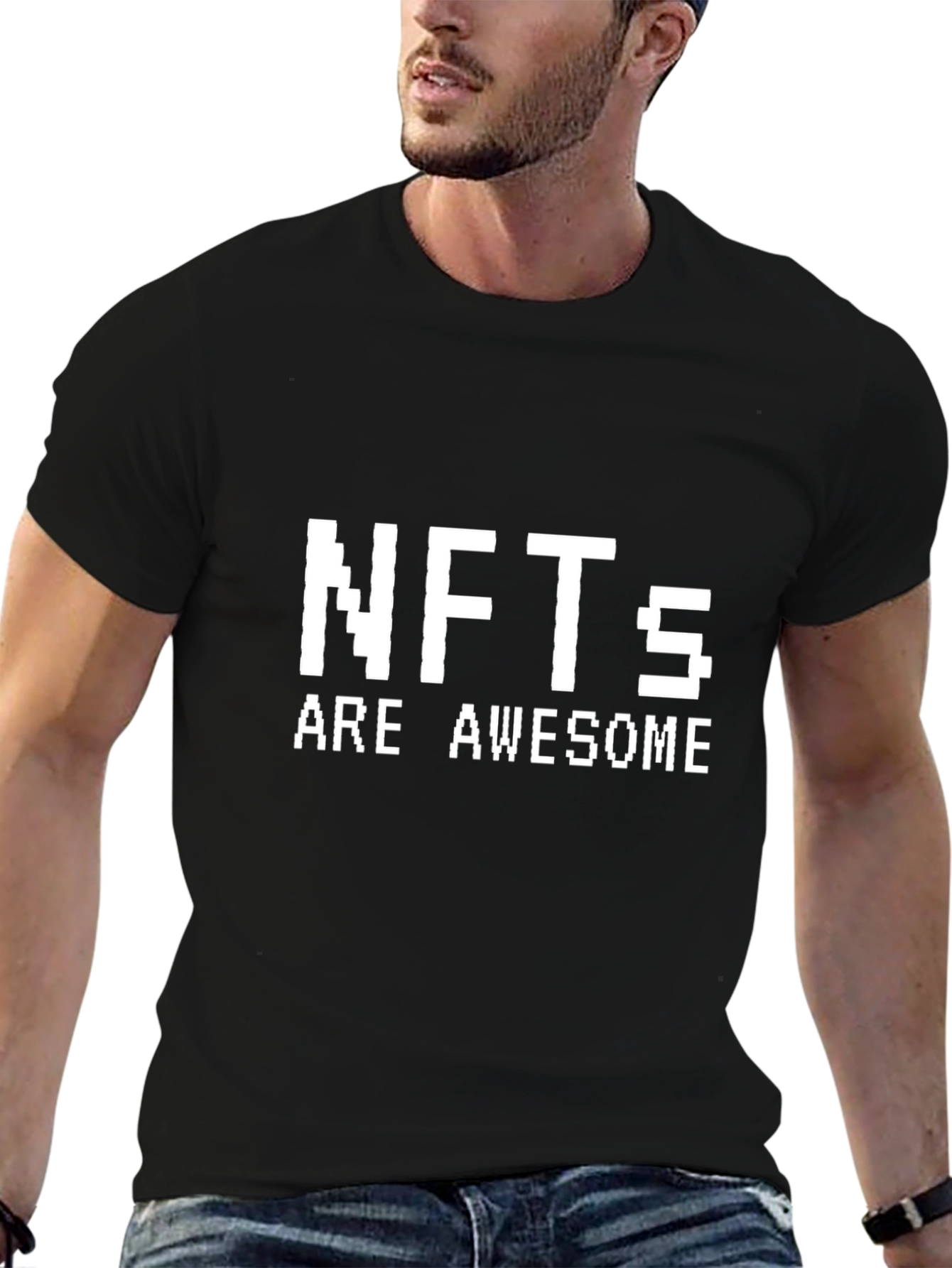 NFTs Are Awesome Black T-Shirt