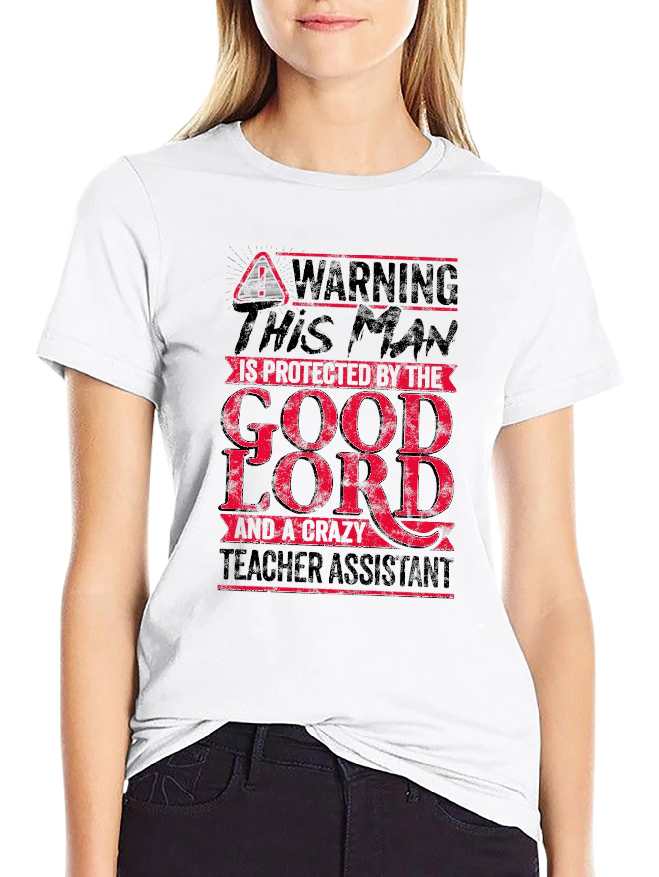 Warning This Man is Protected T-Shirt