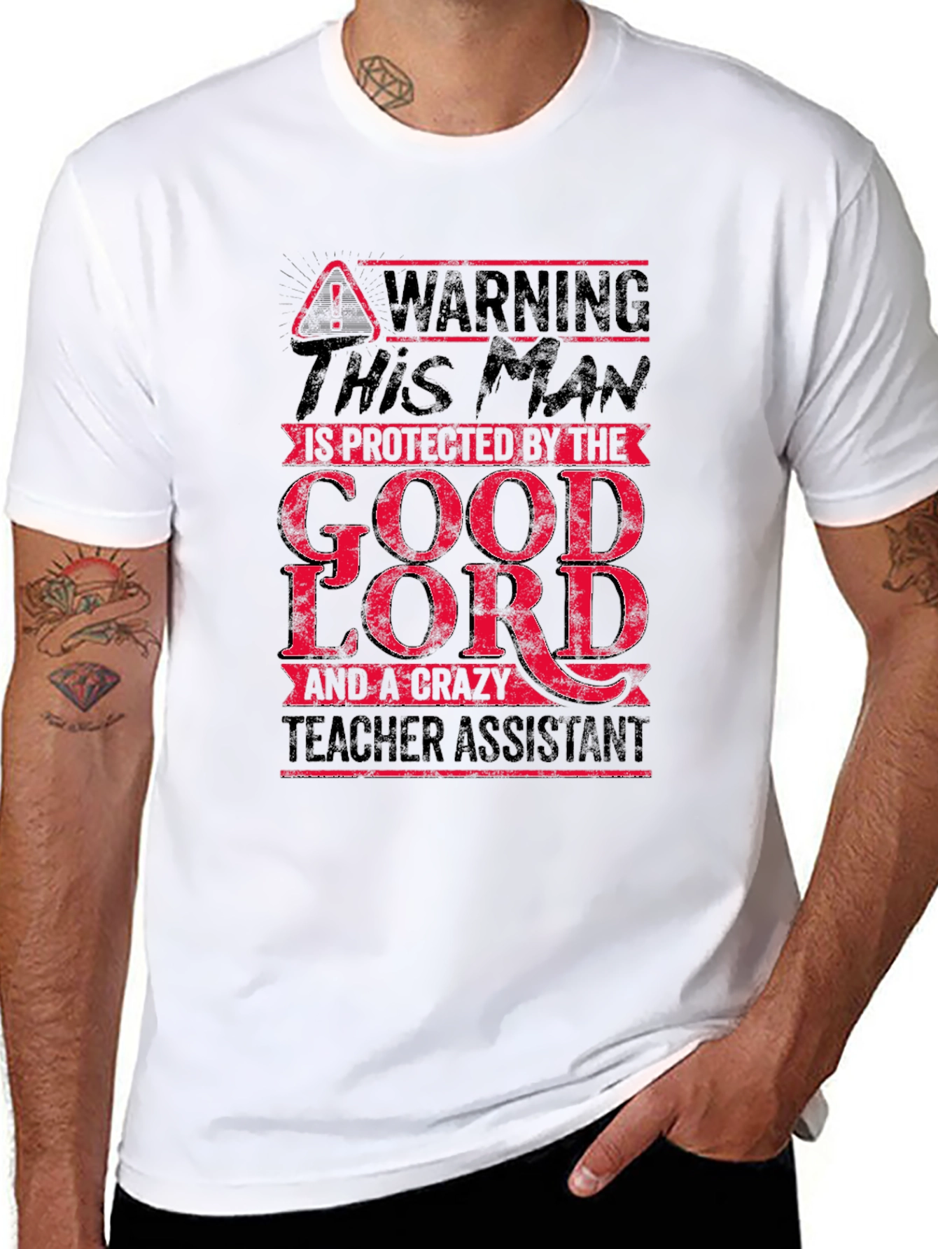 Warning This Man is Protected T-Shirt