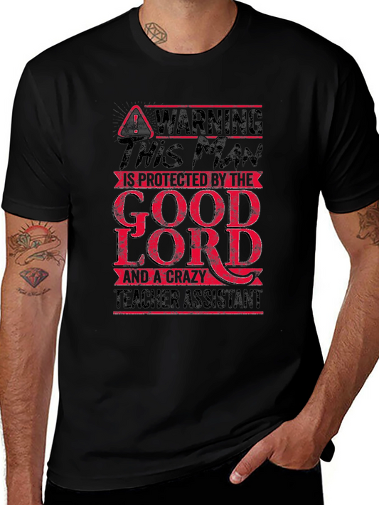 Warning This Man is Protected T-Shirt
