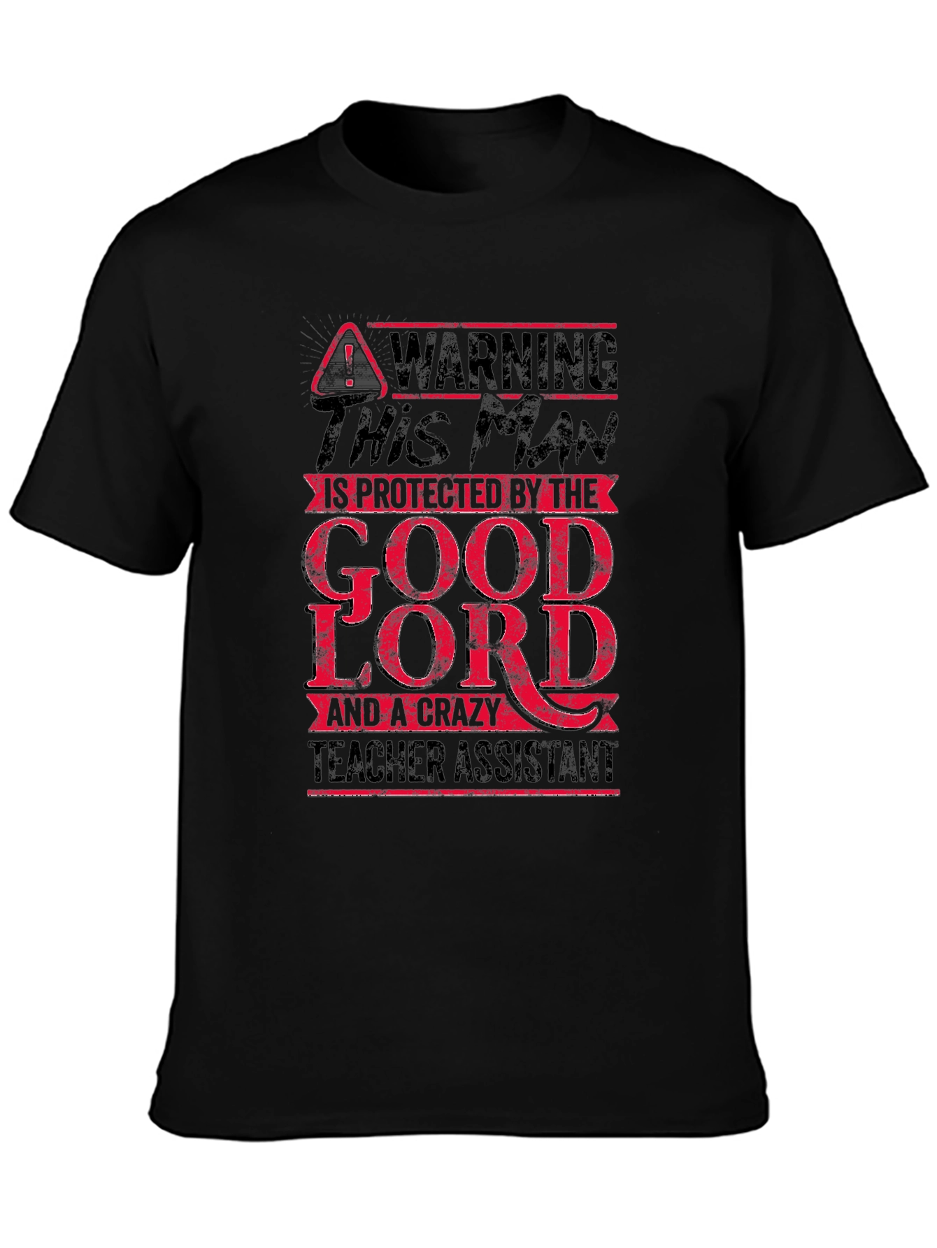 Warning This Man is Protected T-Shirt