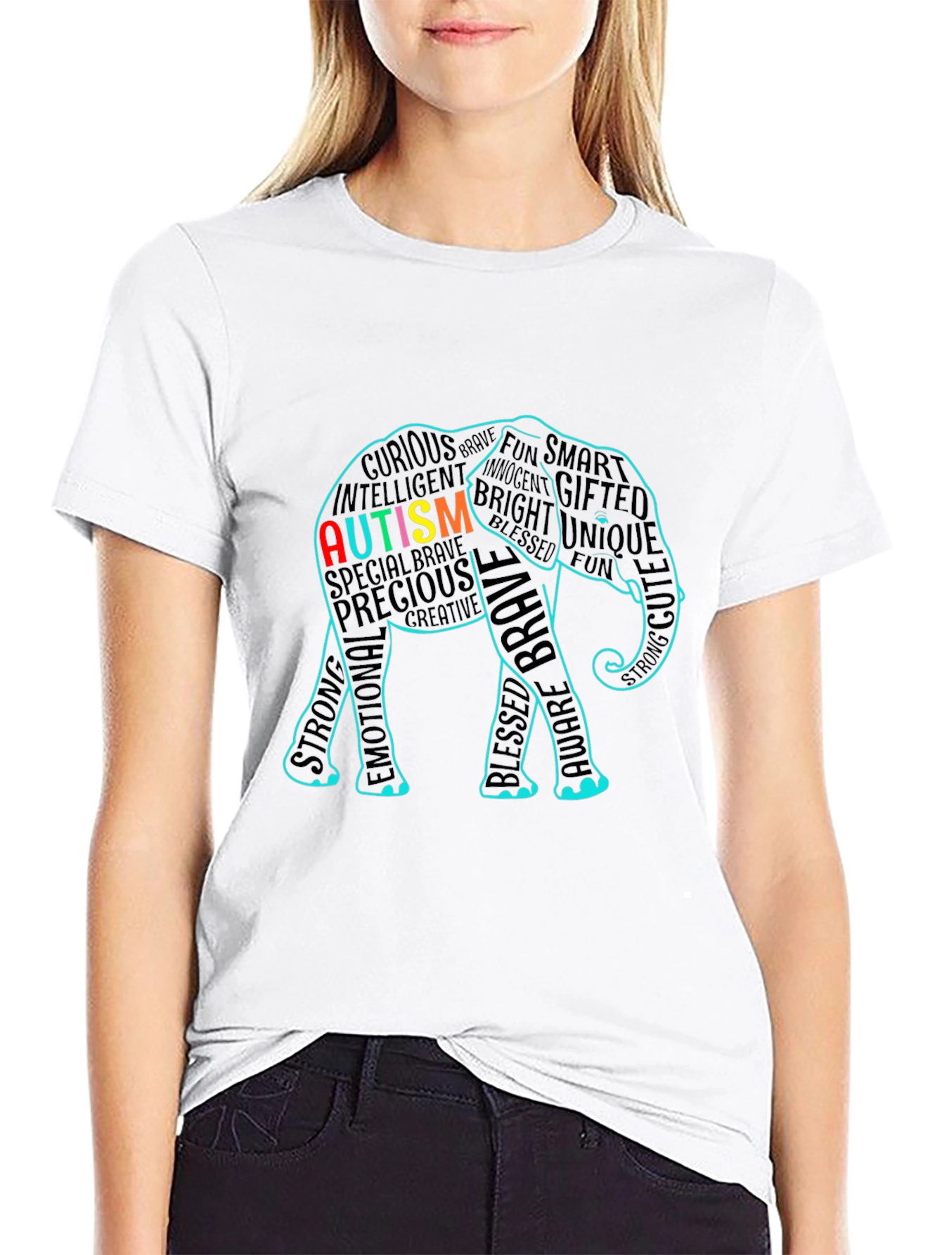 Autism Awareness Elephant T-Shirt