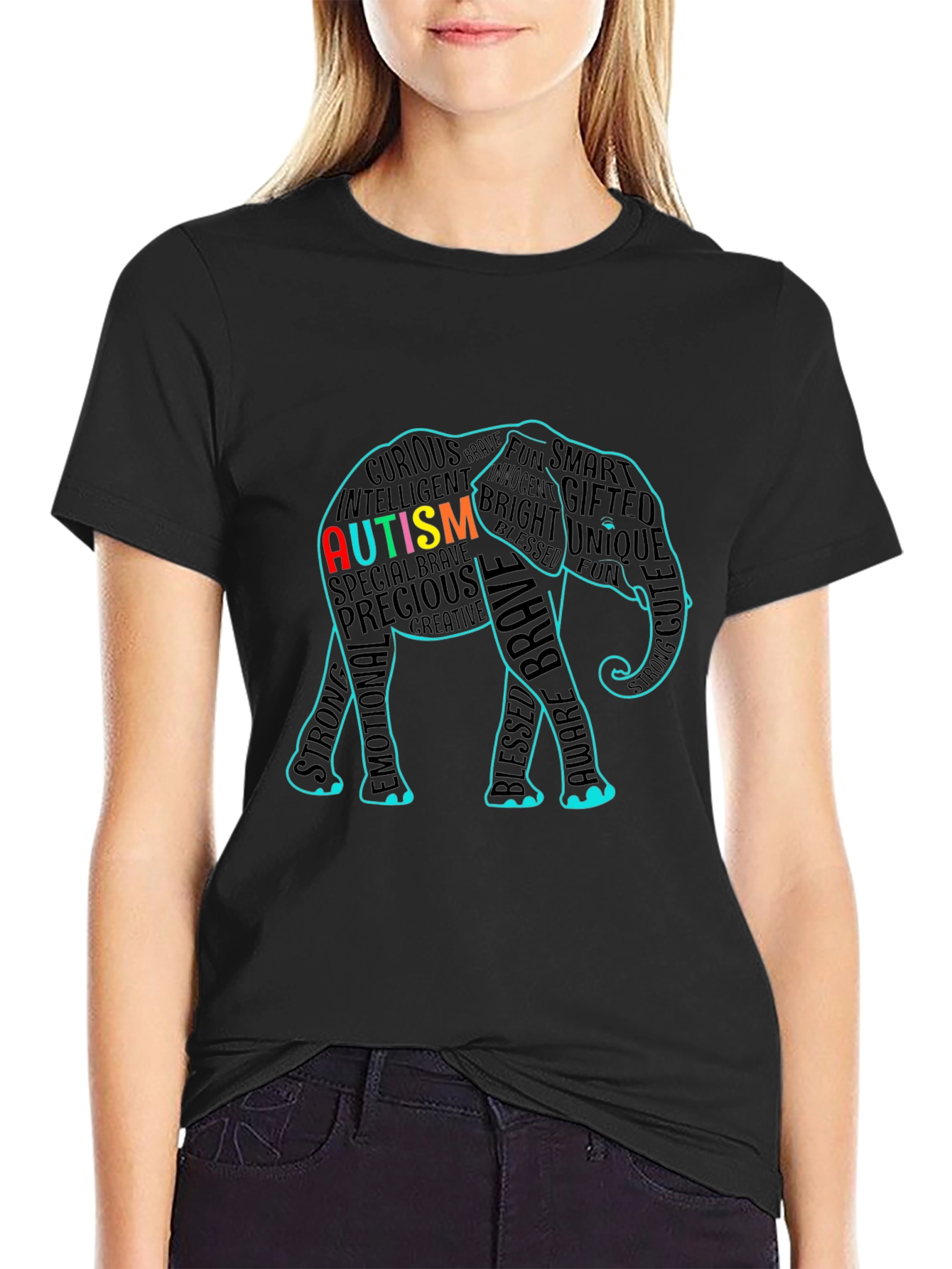 Autism Awareness Elephant T-Shirt