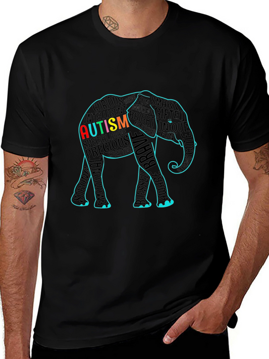 Autism Awareness Elephant T-Shirt