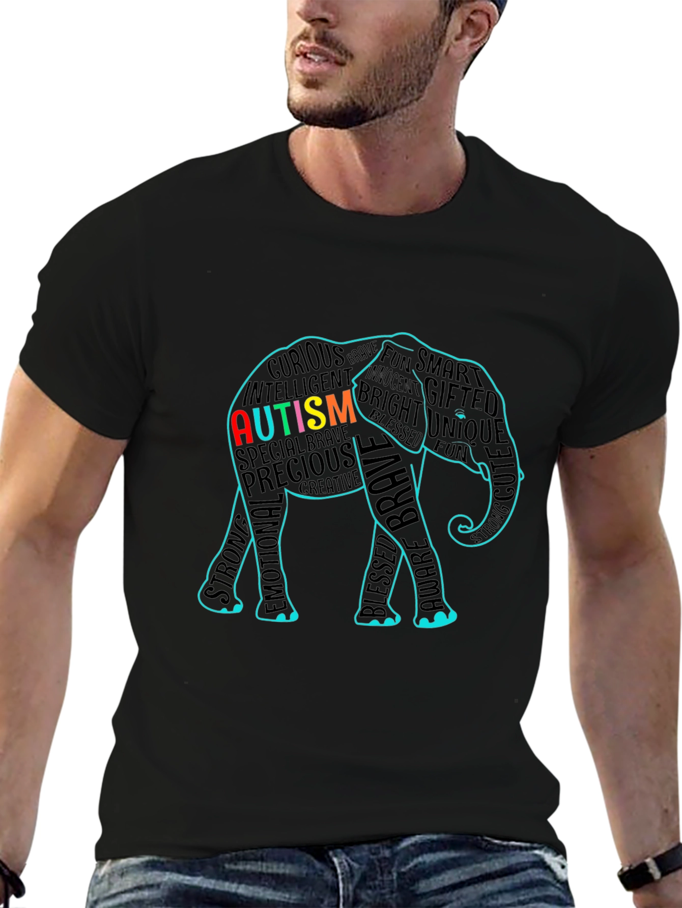 Autism Awareness Elephant T-Shirt