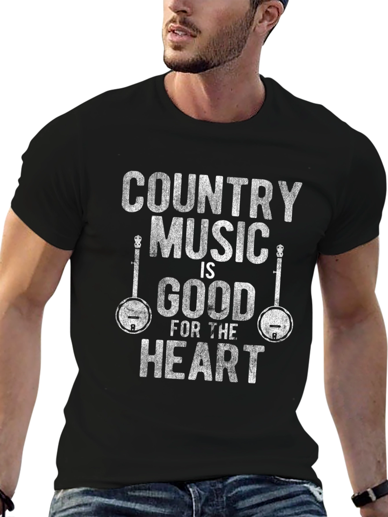 Country Music Is Good For The Heart T-Shirt