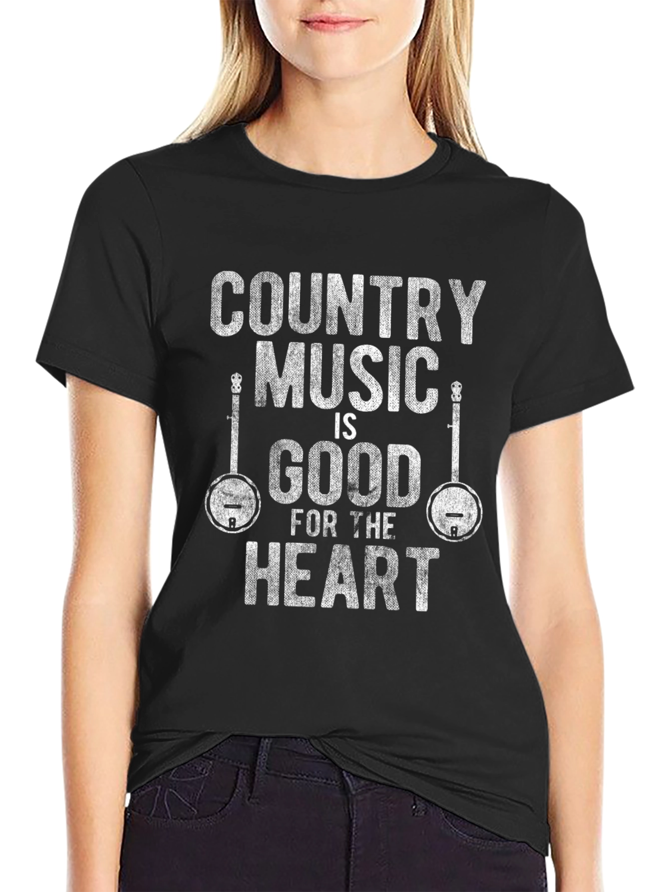 Country Music Is Good For The Heart T-Shirt