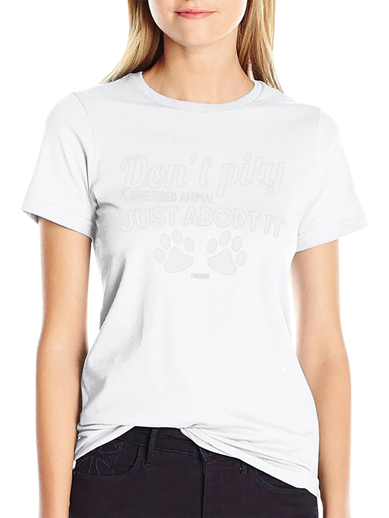 Adopt a Sheltered Animal Graphic T-Shirt