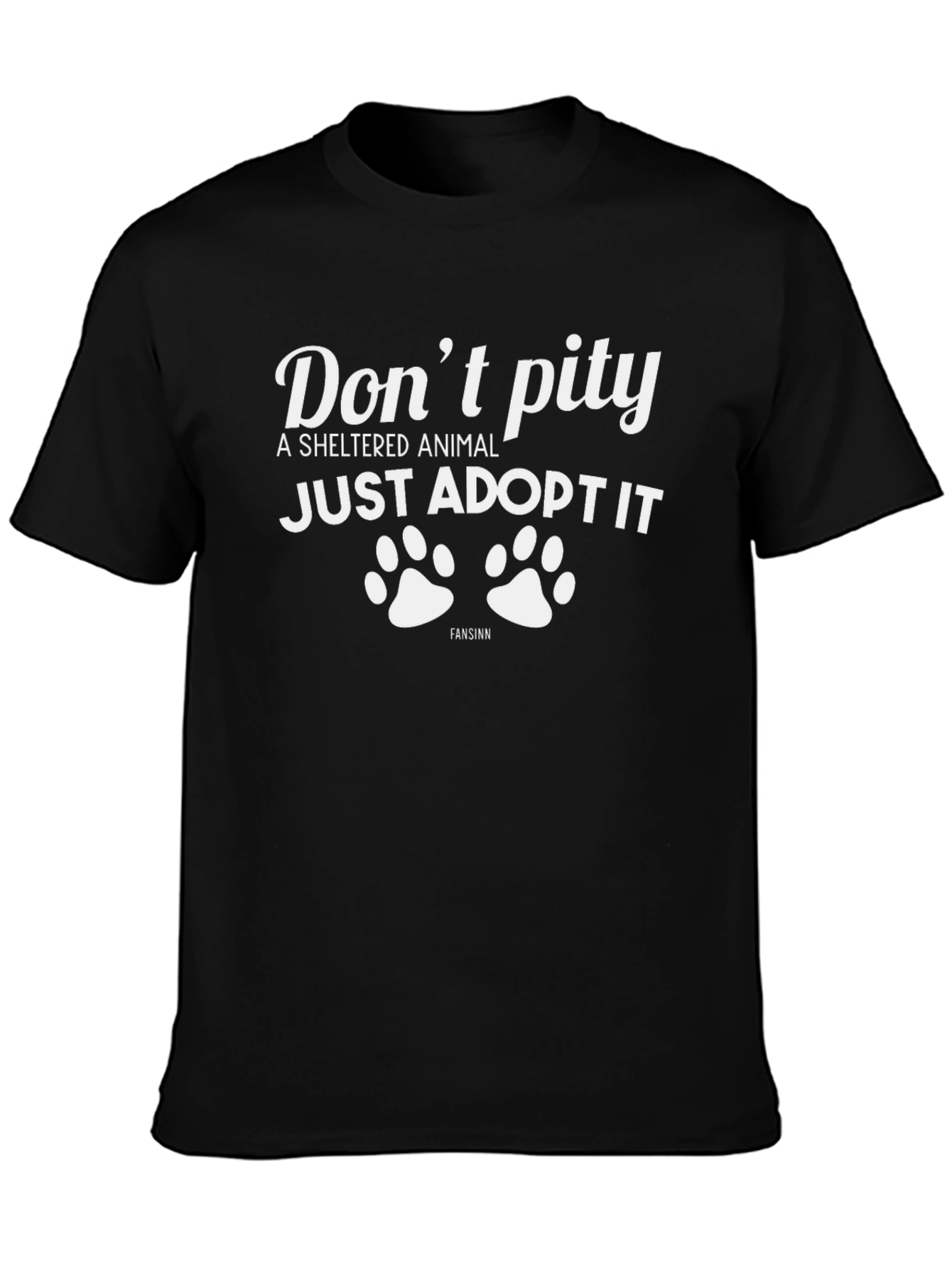 Adopt a Sheltered Animal Graphic T-Shirt