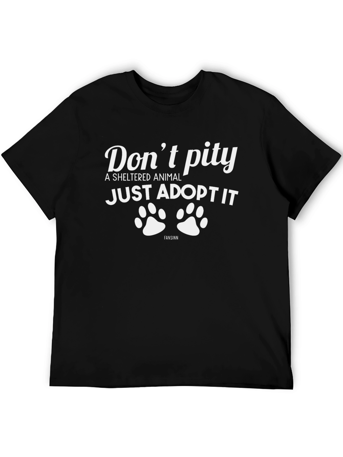 Adopt a Sheltered Animal Graphic T-Shirt