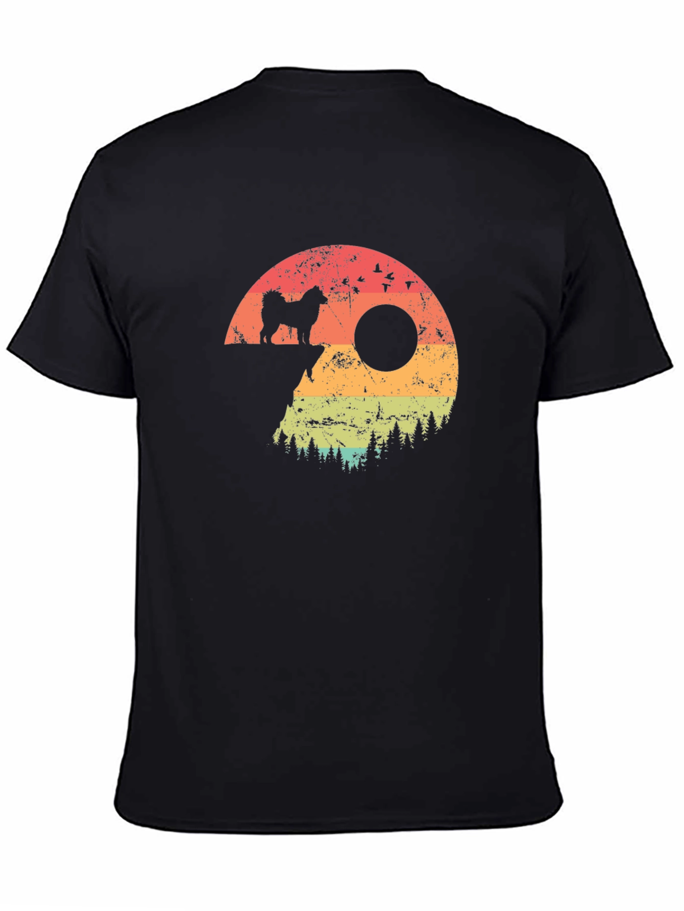 Retro Dog Silhouette T-Shirt