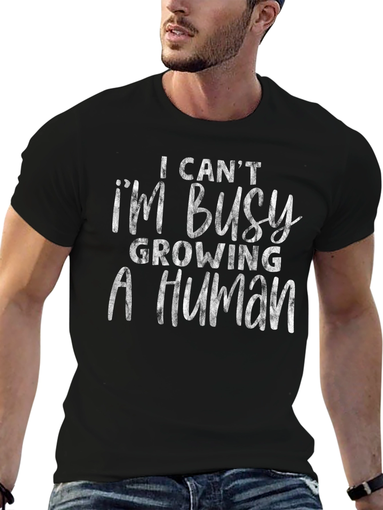 Im Busy Growing a Human T-Shirt - Maternity Tee
