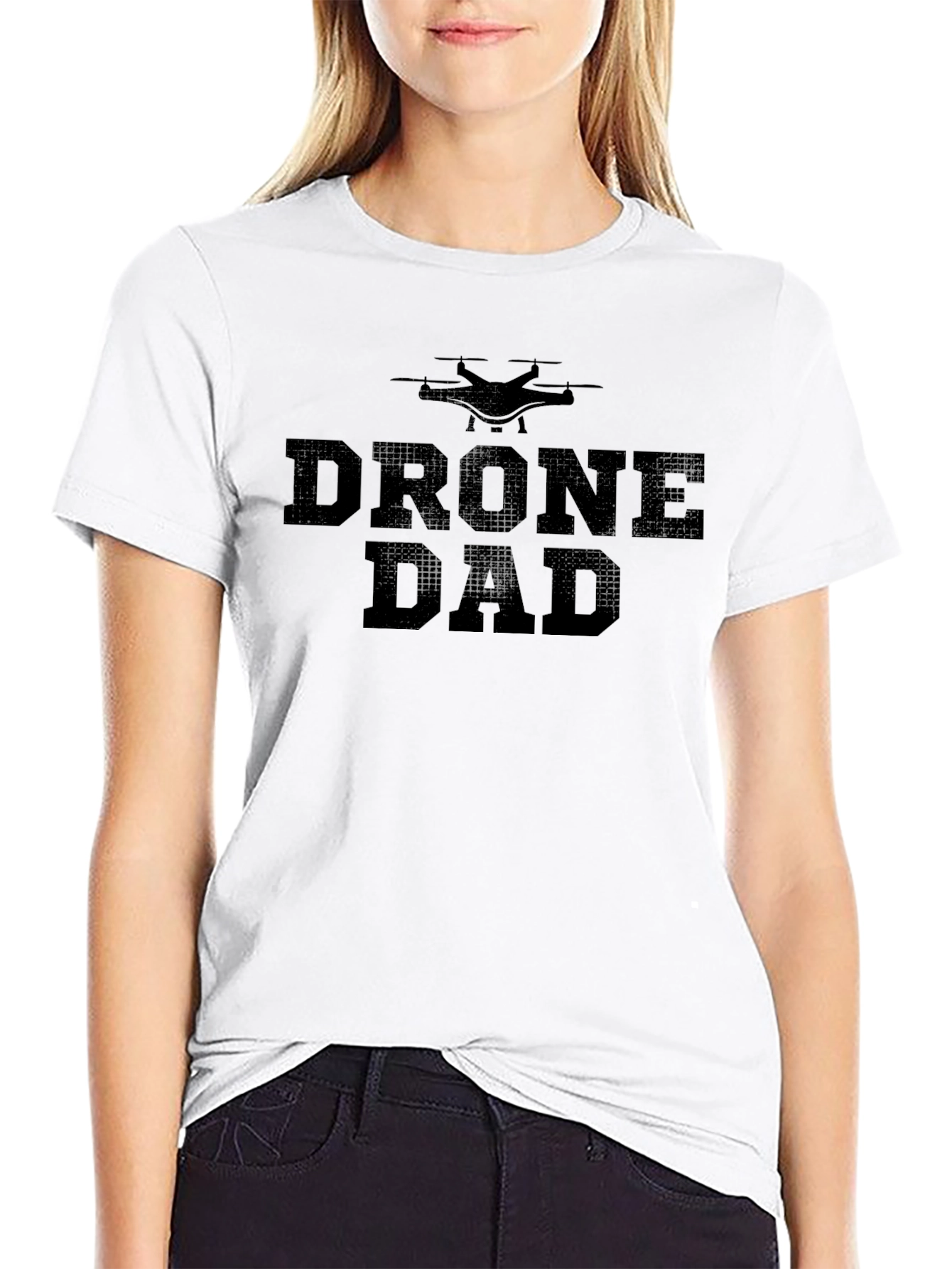Drone Dad T-Shirt - Black