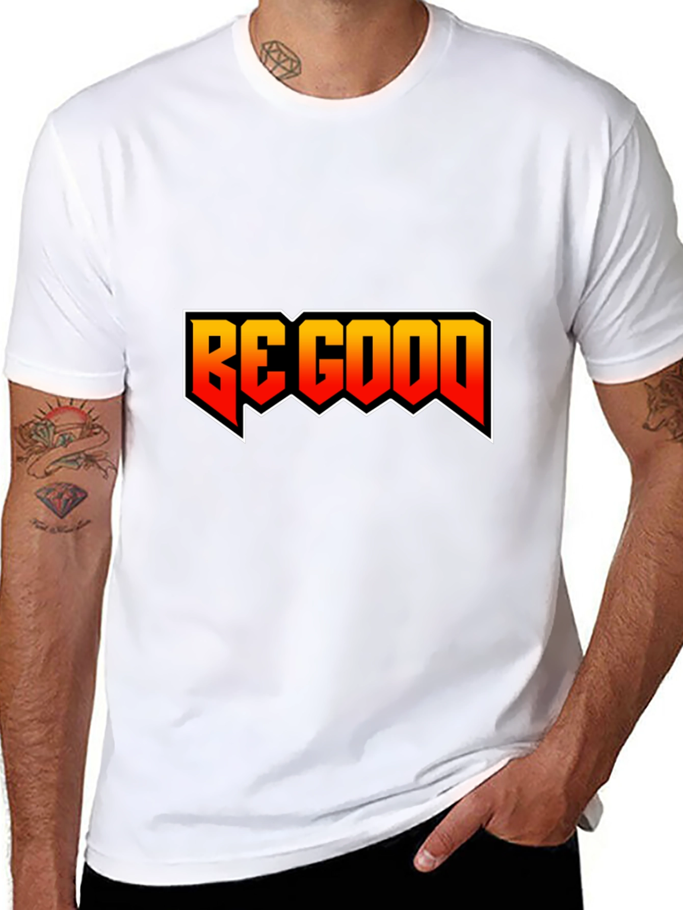 Be Good Graphic T-Shirt - Retro Style