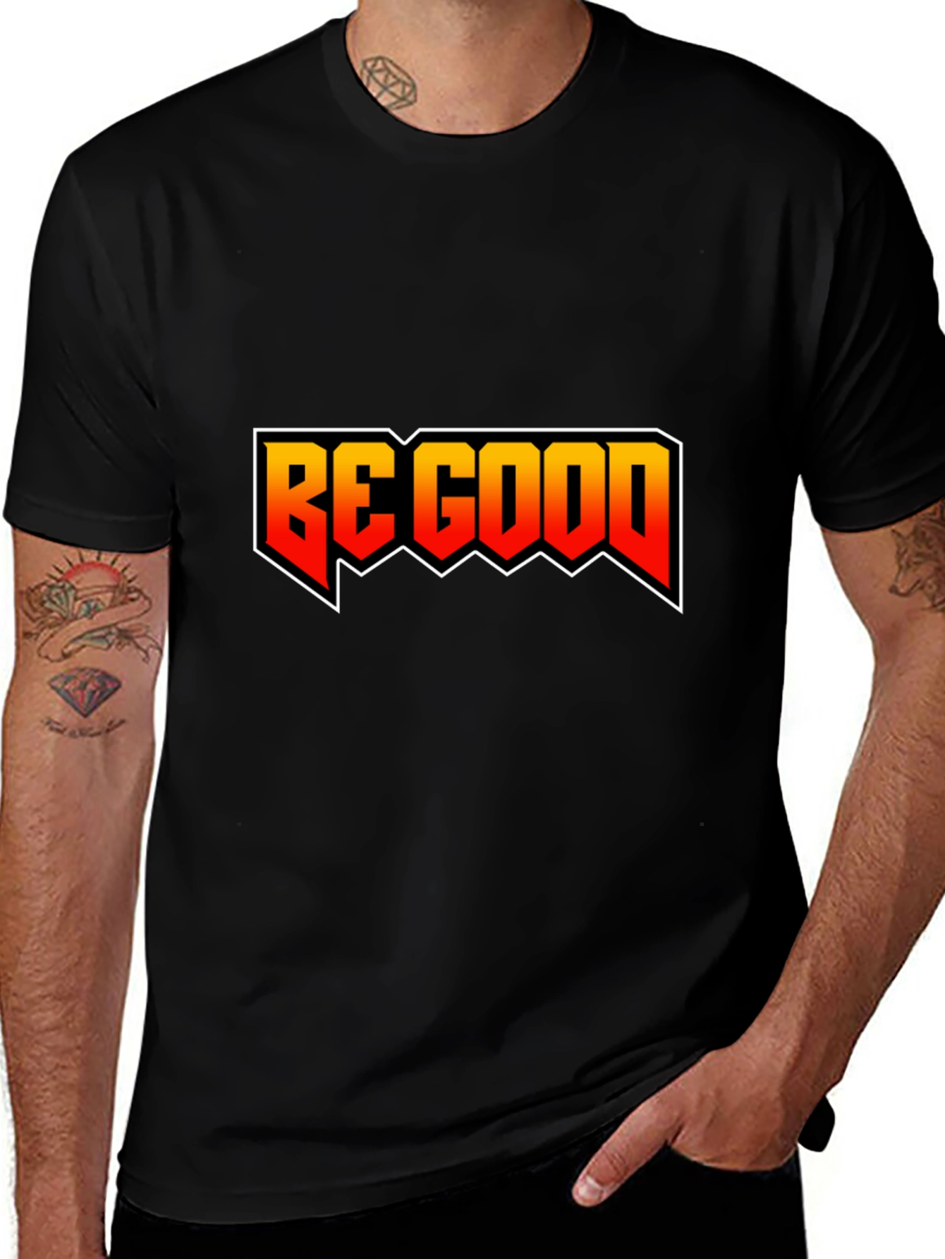 Be Good Graphic T-Shirt - Retro Style