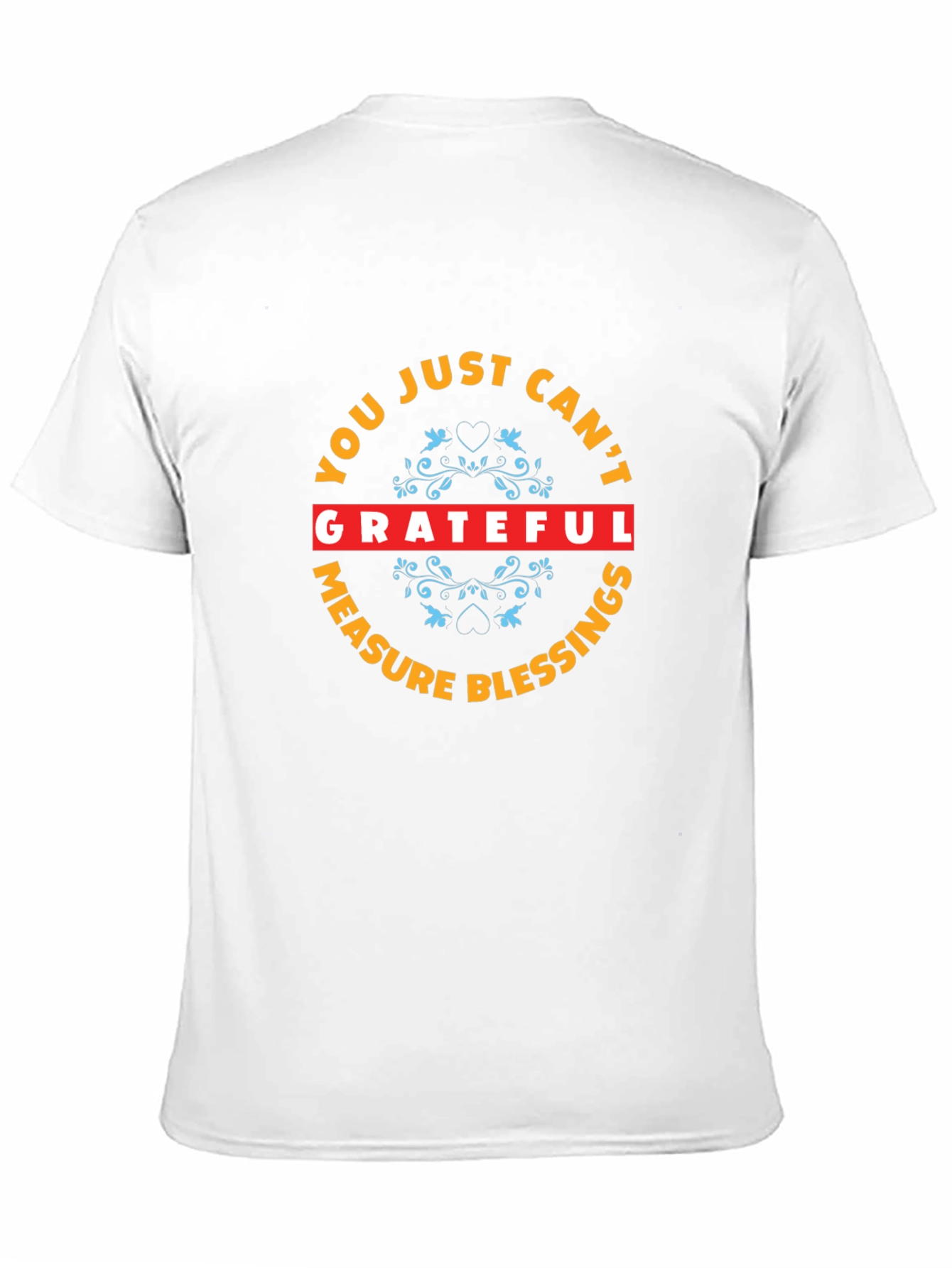 Grateful Blessings Graphic Tee - Stylish Black Shirt