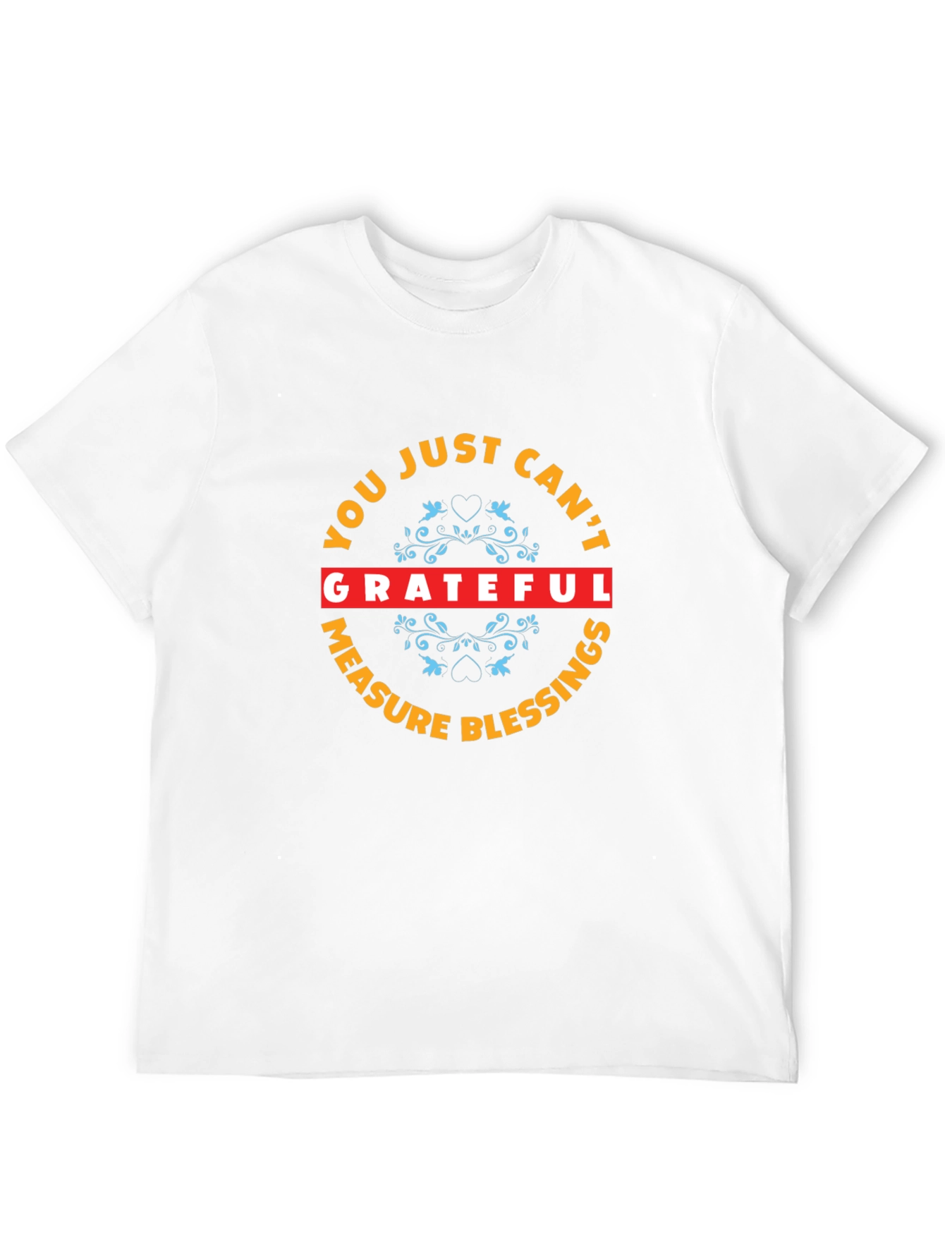 Grateful Blessings Graphic Tee - Stylish Black Shirt