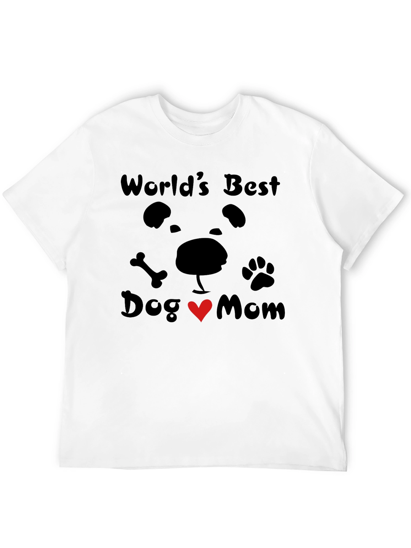 Worlds Best Dog Mom T-Shirt