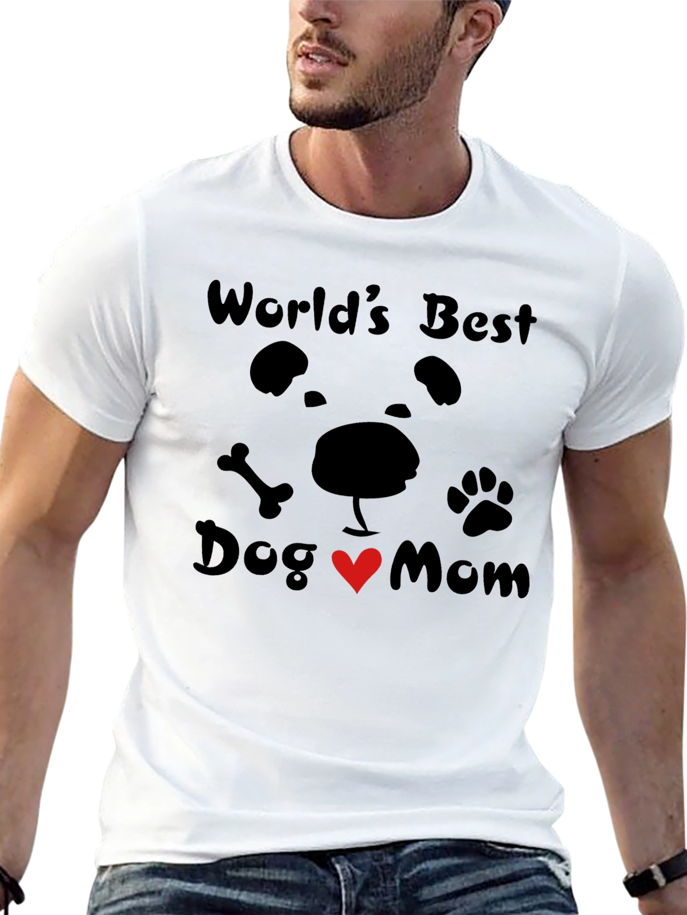 Worlds Best Dog Mom T-Shirt