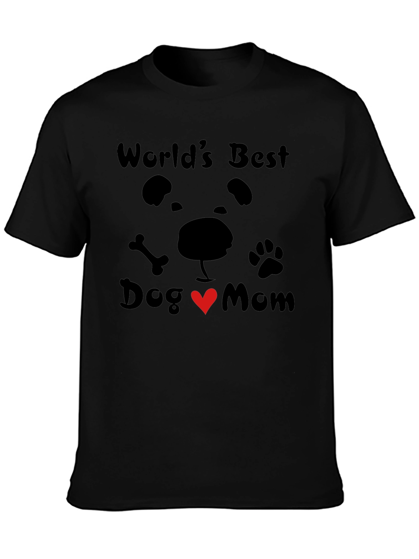 Worlds Best Dog Mom T-Shirt